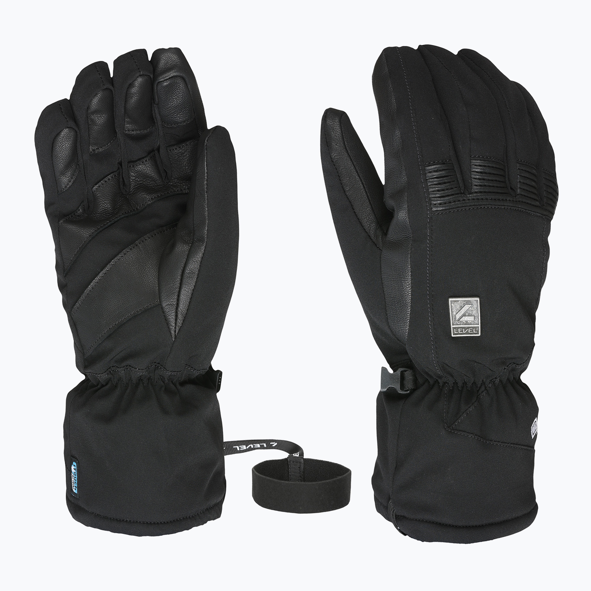 Мъжки скиорски ръкавици Level I -Super Radiator Over Gore-Tex black