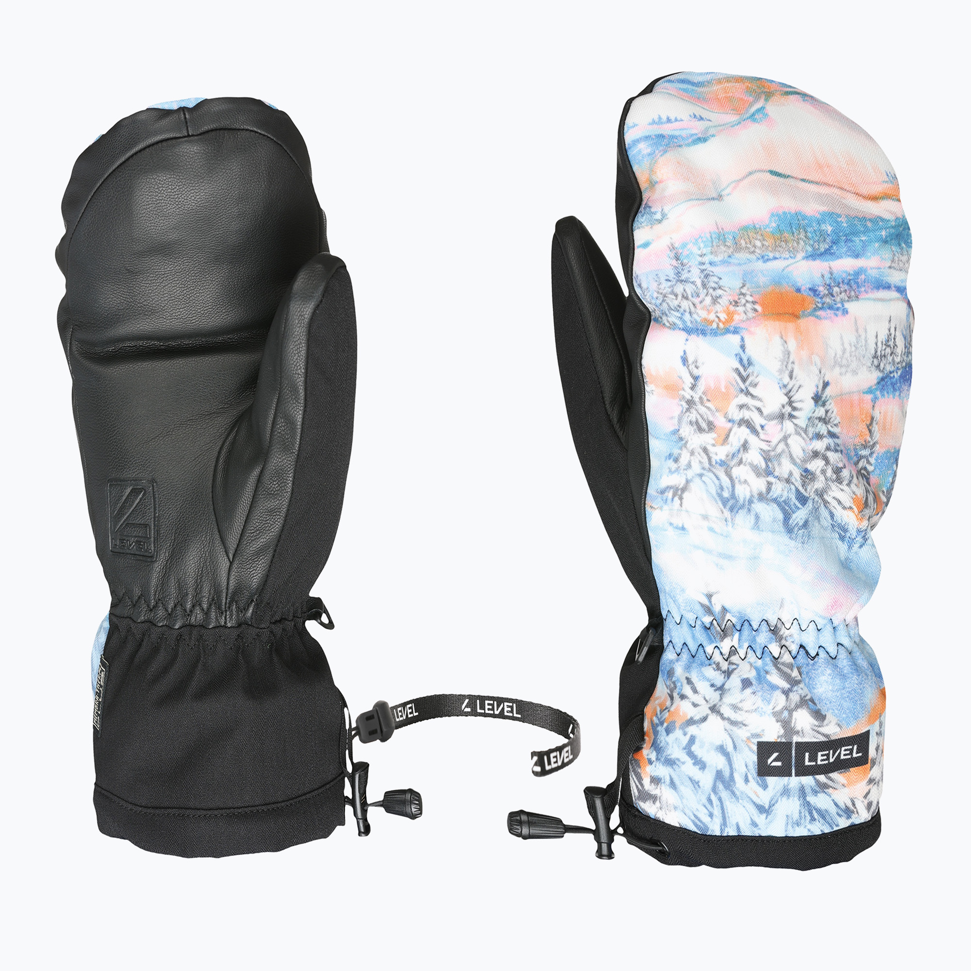 Скиорски ръкавици Level Soul Mitt sky blue
