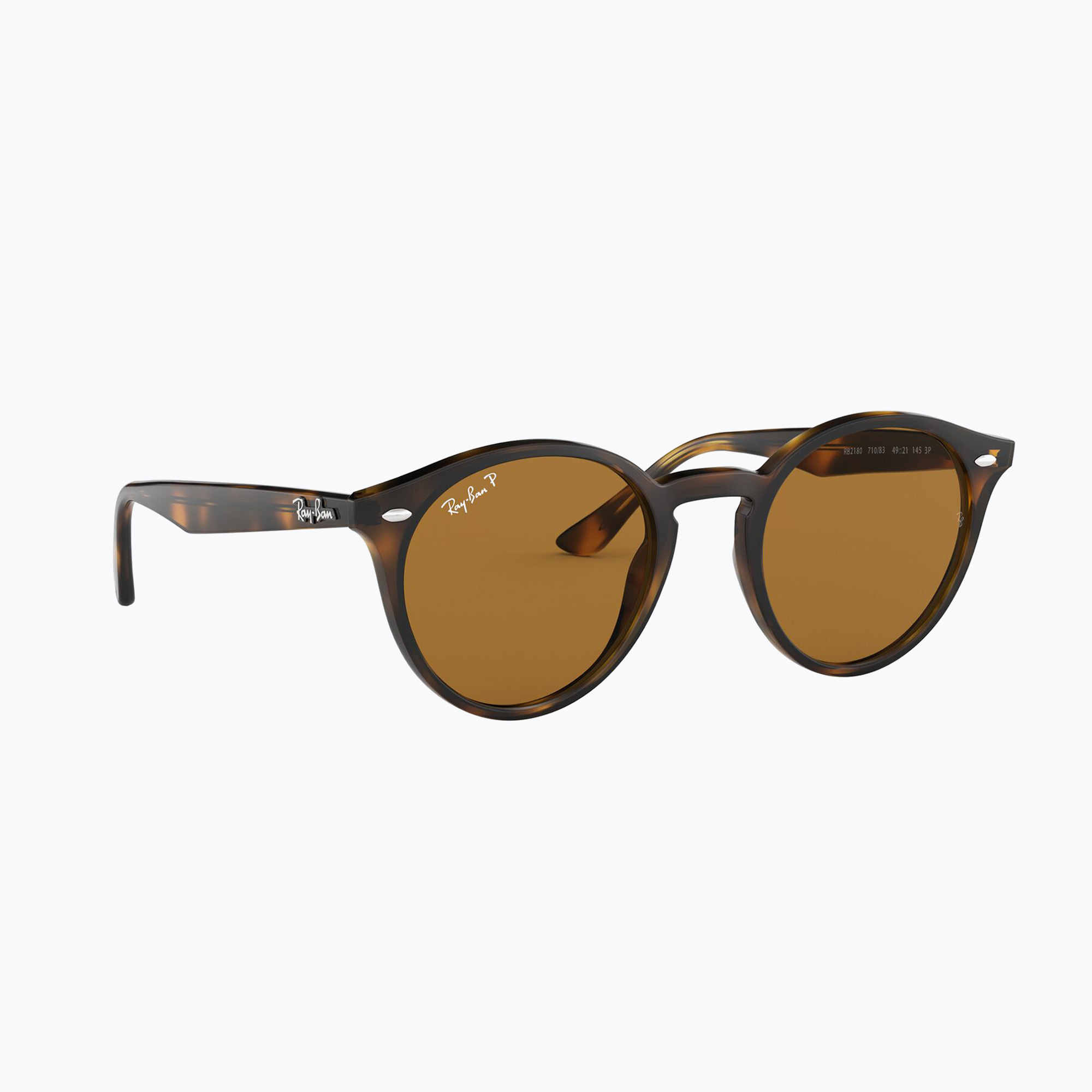 Okulary przeciwsłoneczne Ray-Ban RB2180 light havana/brown polarized 