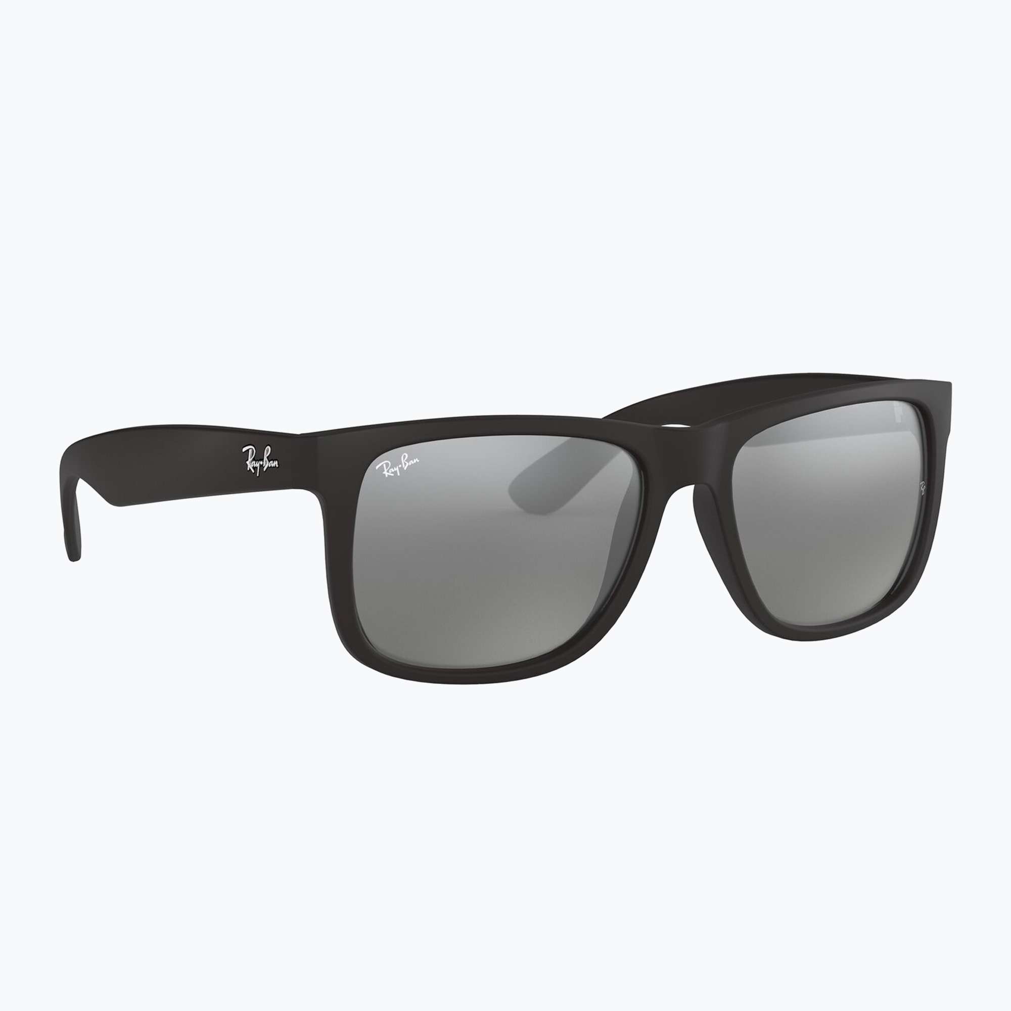 Okulary przeciwsłoneczne Ray-Ban Justin Classic matt black/silver grey mirror
