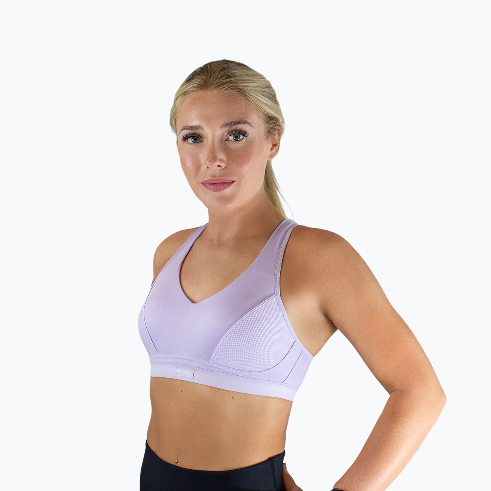 Biustonosz treningowy Shock Absorber Padded Sports deep berry 
