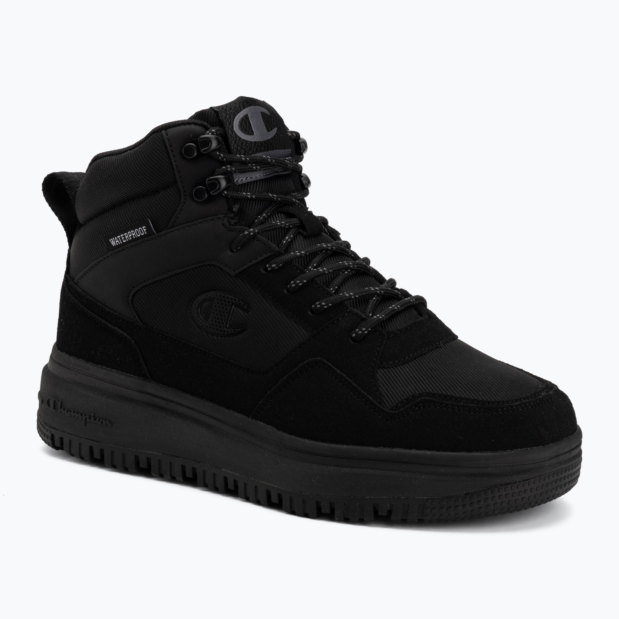 Herren Schuhe Champion RD18 Utility WP Mid Cut triple black