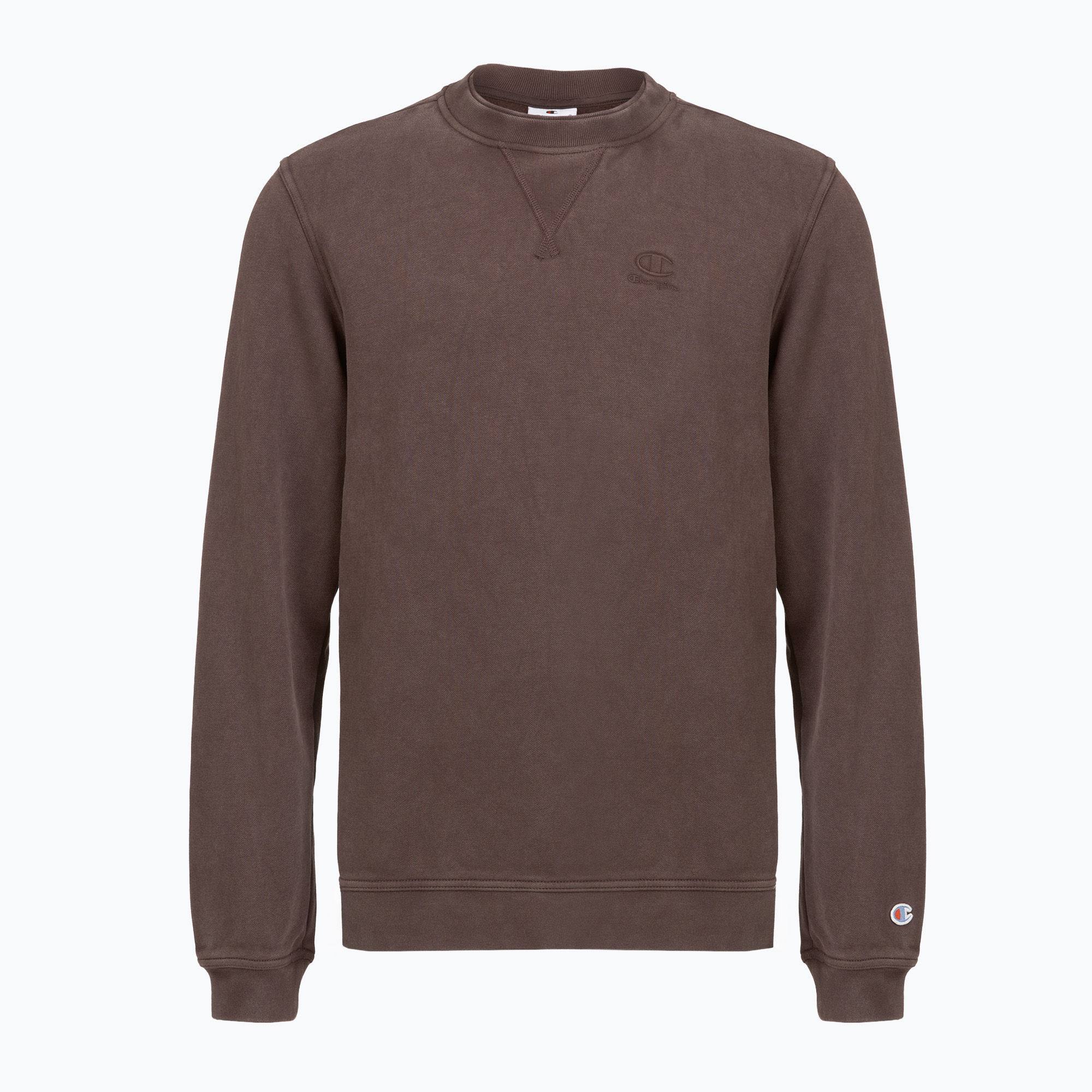 Bluza męska Champion 221572 Crewneck Sweatshirt chocolate 