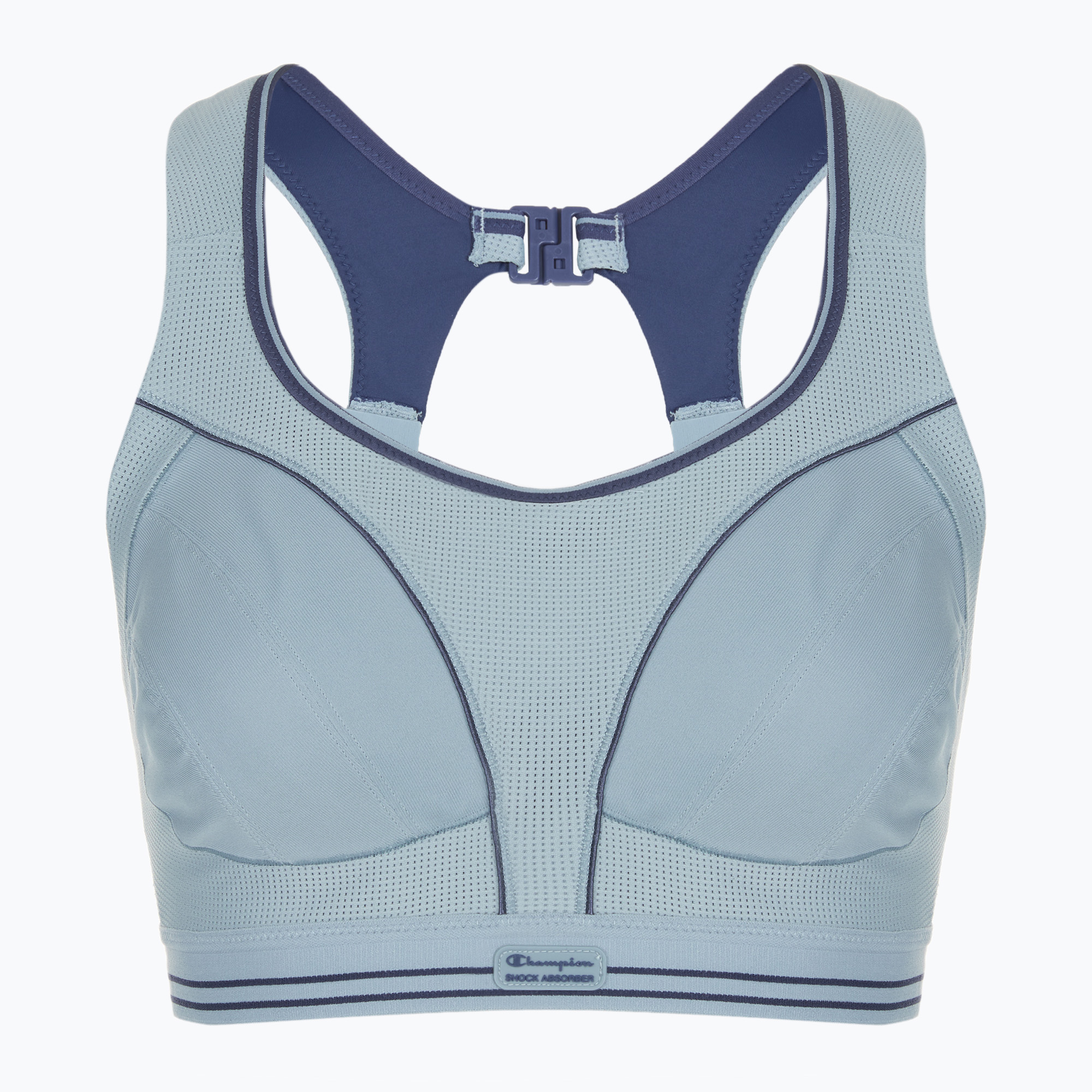 Biustonosz treningowy Shock Absorber Ultimate Run Bra light blue 