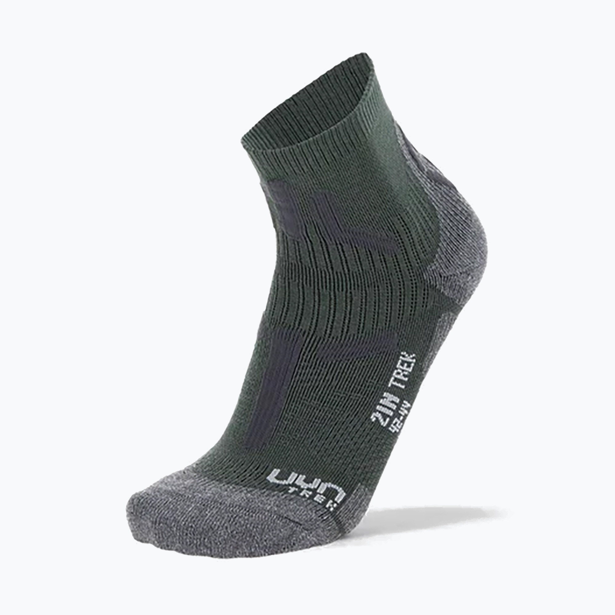 Мъжки чорапи Uyn Trekking 2IN Low Cut military/grey melange