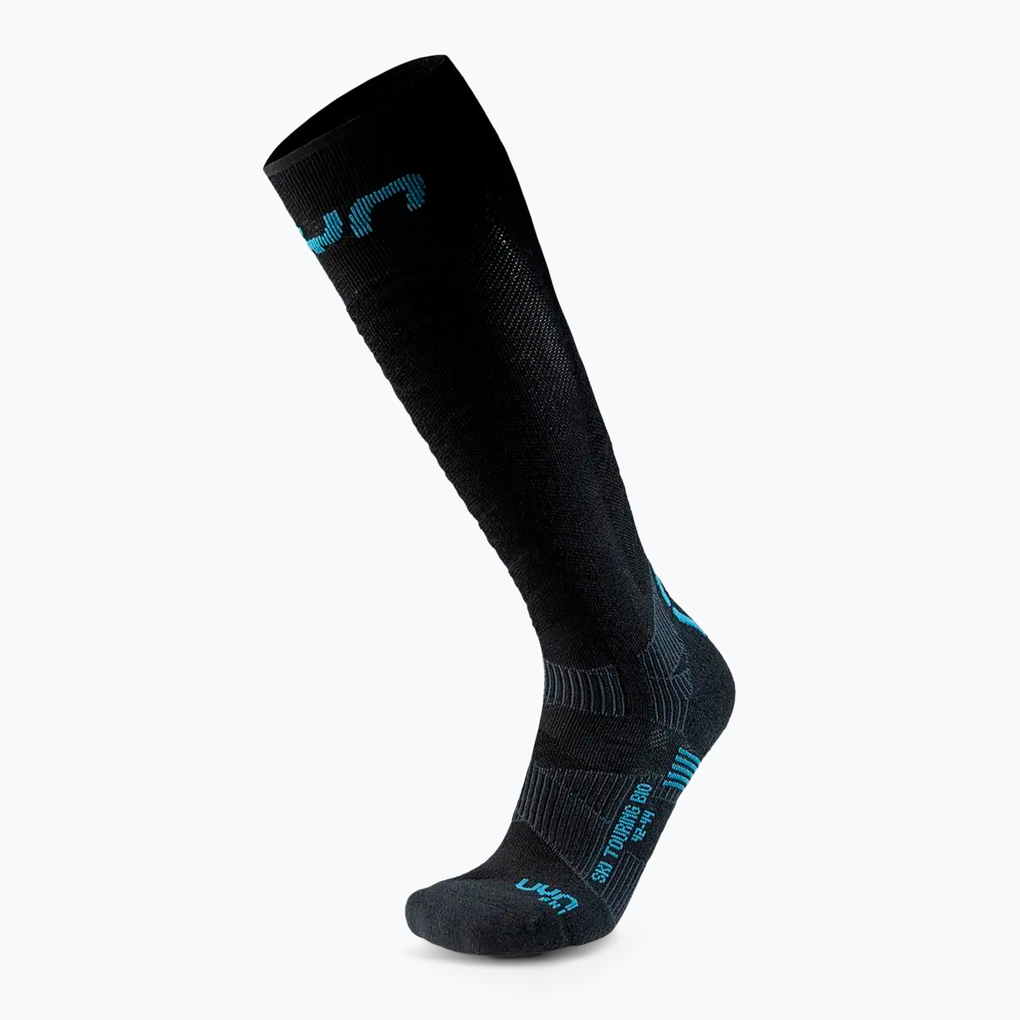 Pánske lyžiarske ponožky UYN Ski Touring One Bio black/blue (Ski Touring One Bio S100363)