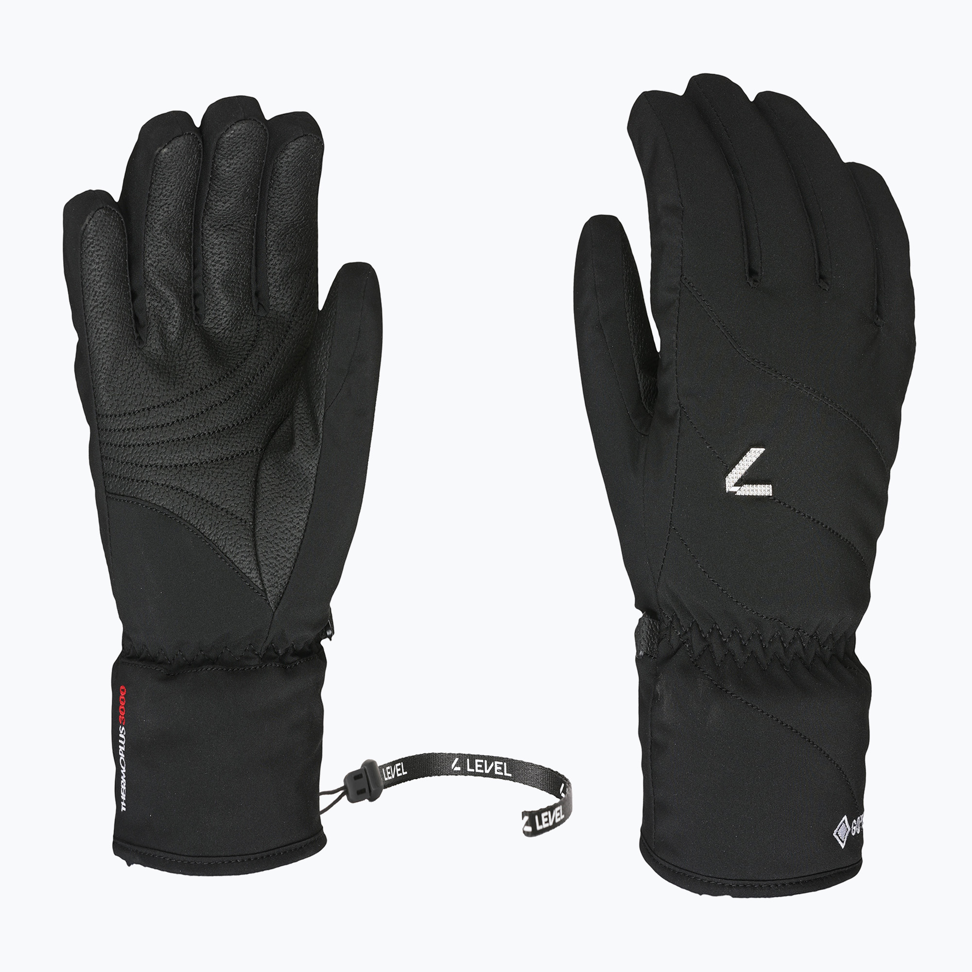 Дамски скиорски ръкавици Level Astra Gore Tex black