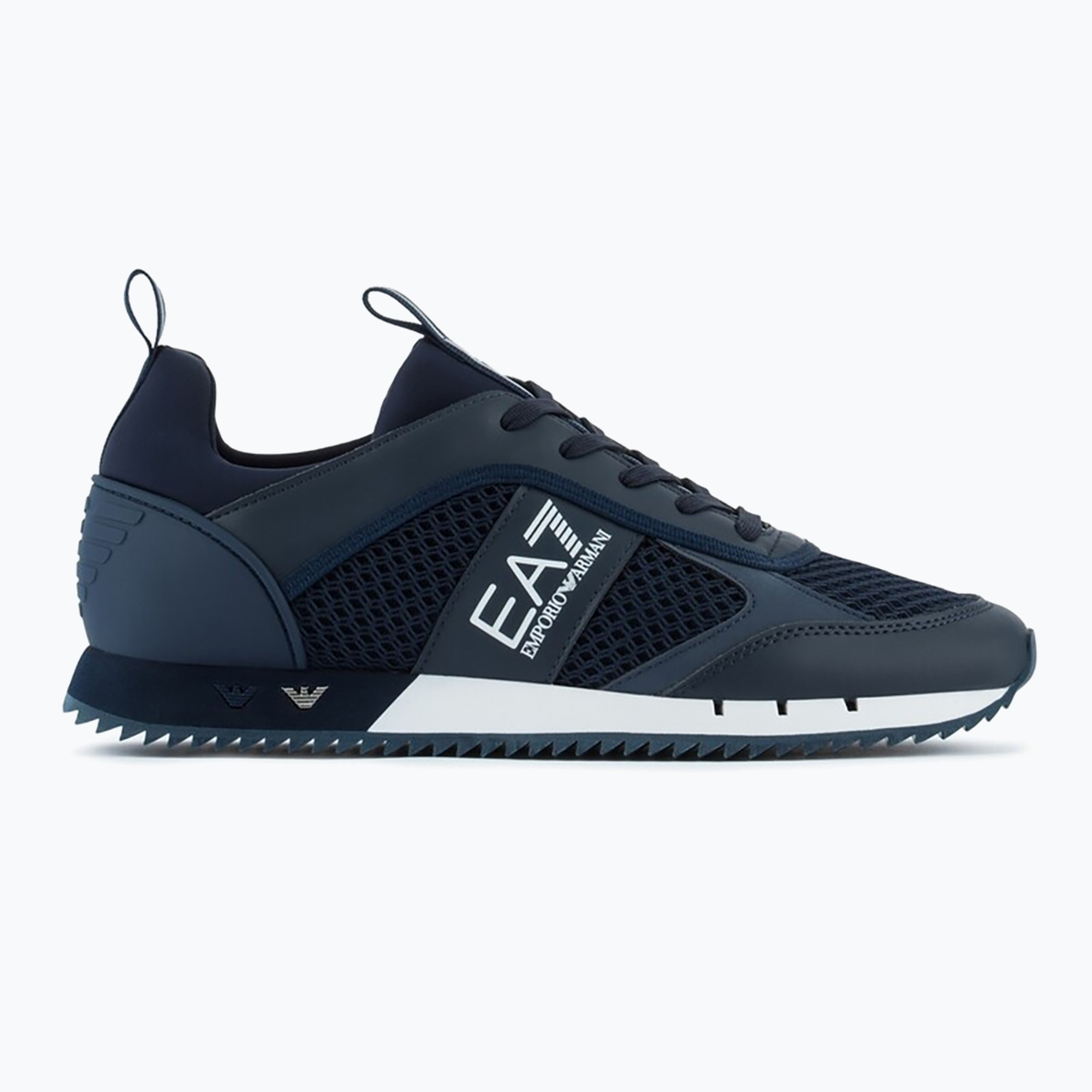 Buty EA7 Emporio Armani Black & White Laces navy/white 