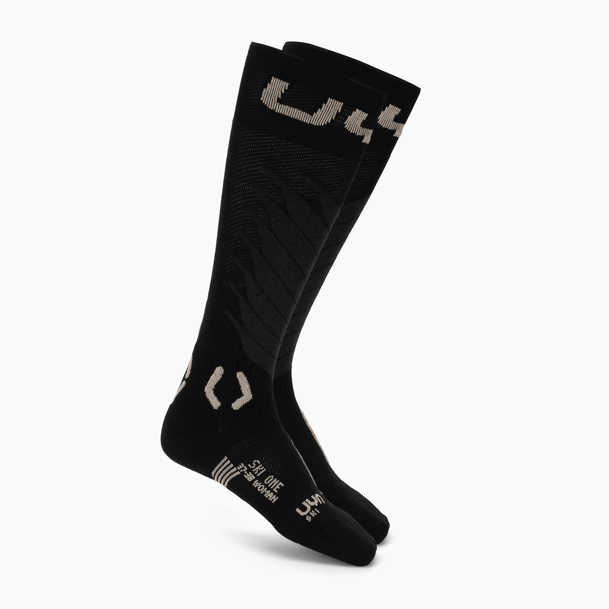 Дамски скоирски чорапи  Uyn Ski One Merino Socks black/beige