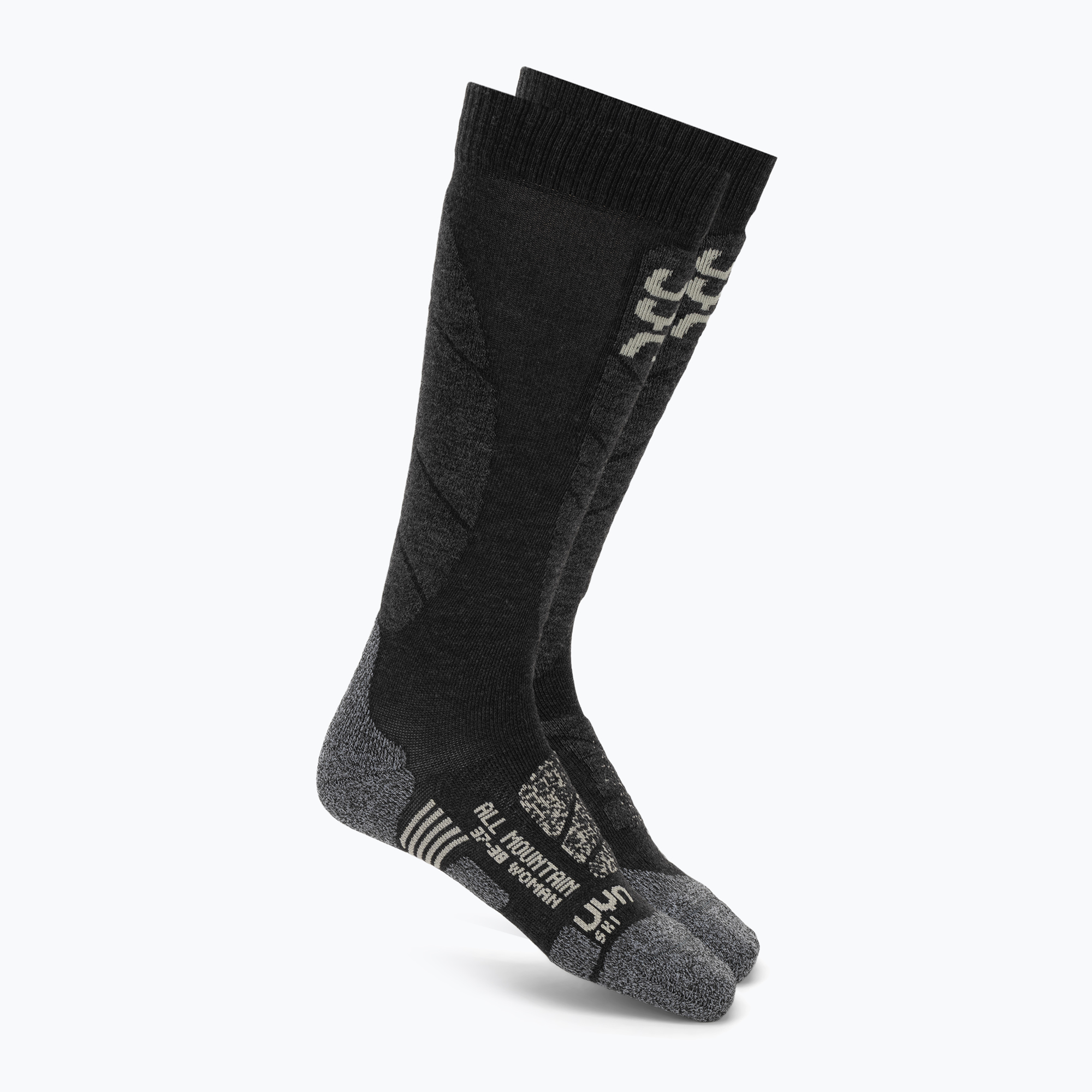 Дамски скоирски чорапи  UYN Ski All Mountain Socks anthracite/grey