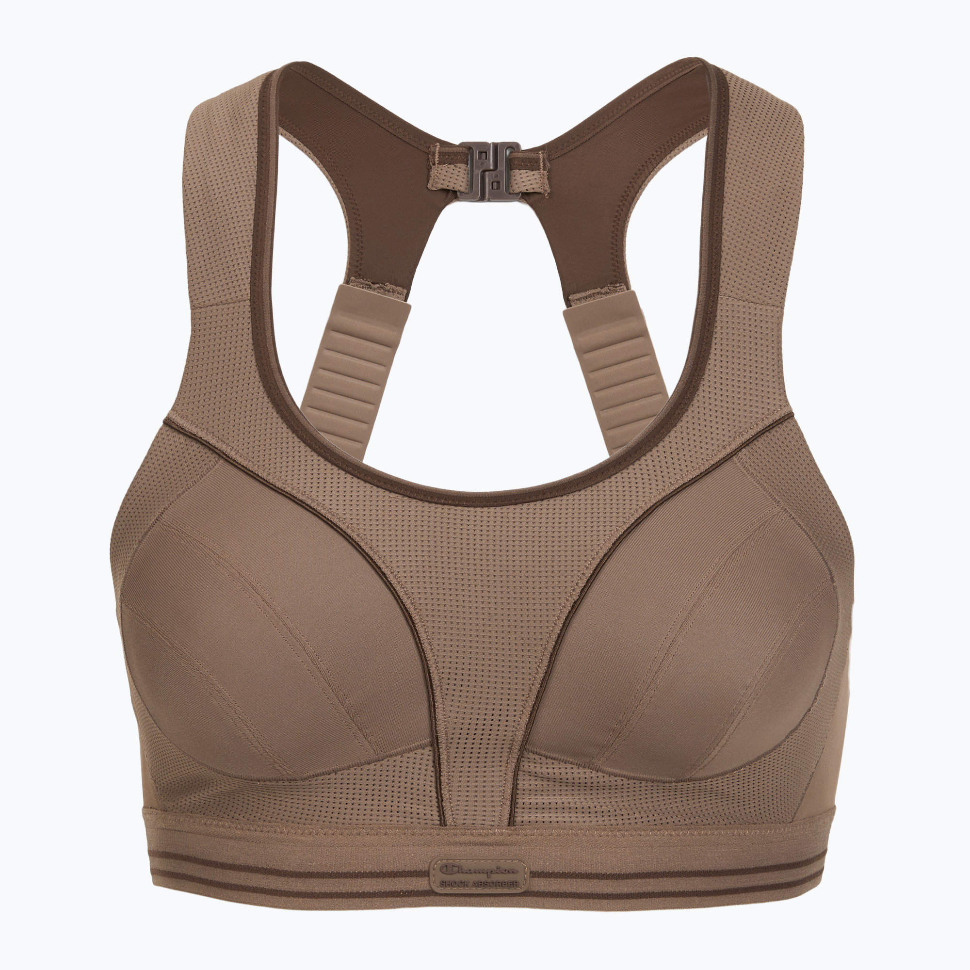 Sutien de antrenament Shock Absorber Ultimate Run Bra greyish purple