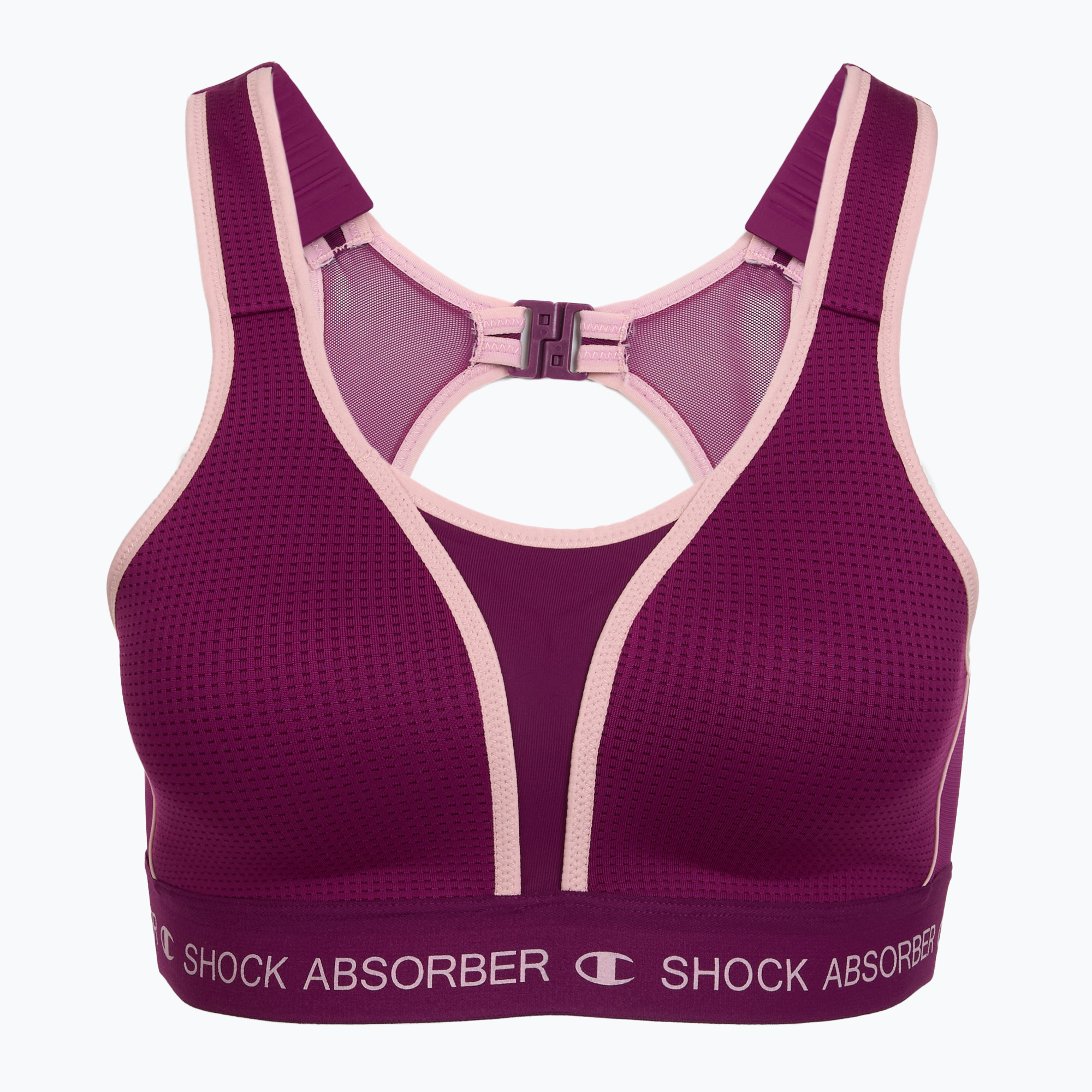 Спортен сутиен  Shock Absorber Ultimate Run Bra Padded deep purple