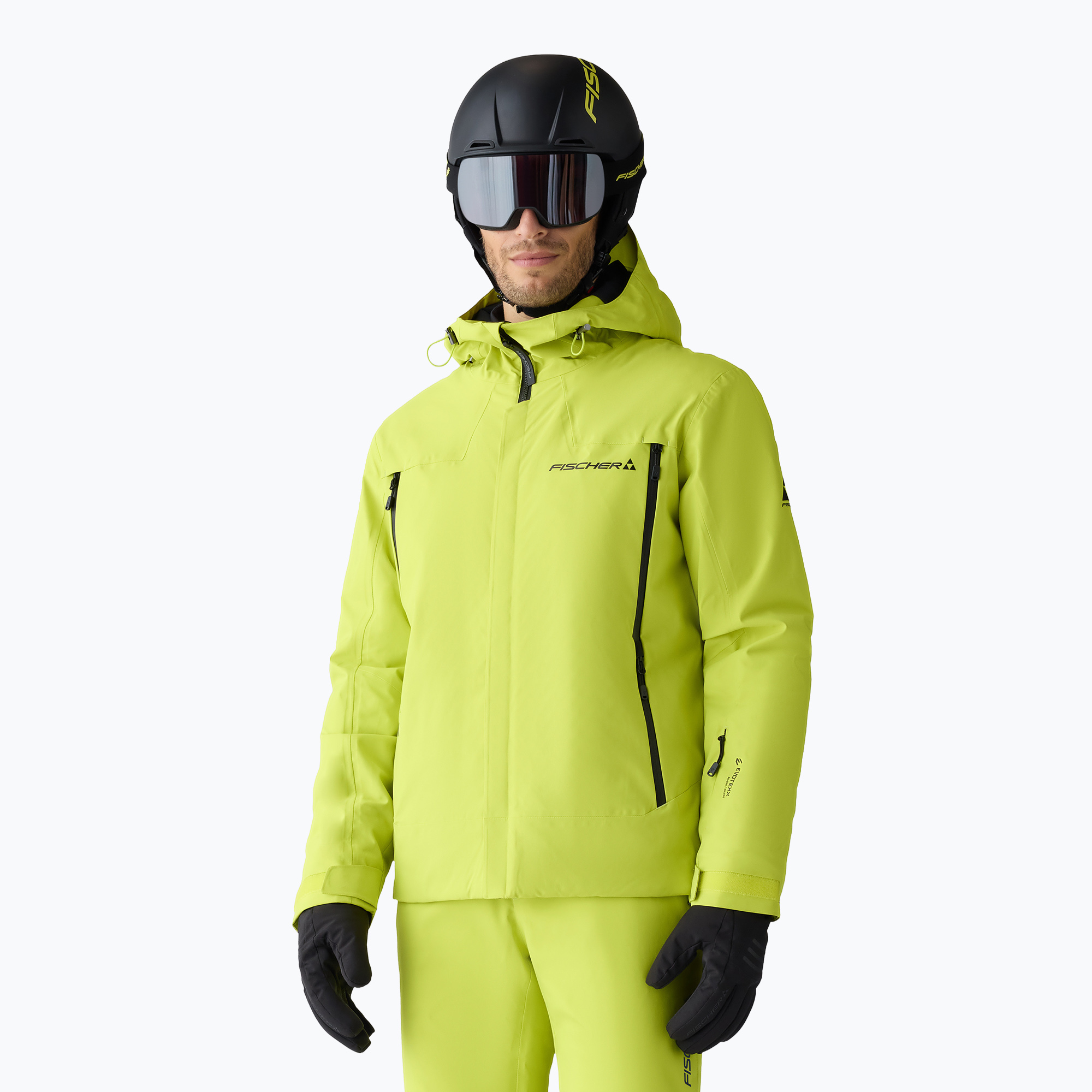 Мъжко скиорско яке Fischer Rush Jacket fischer yellow