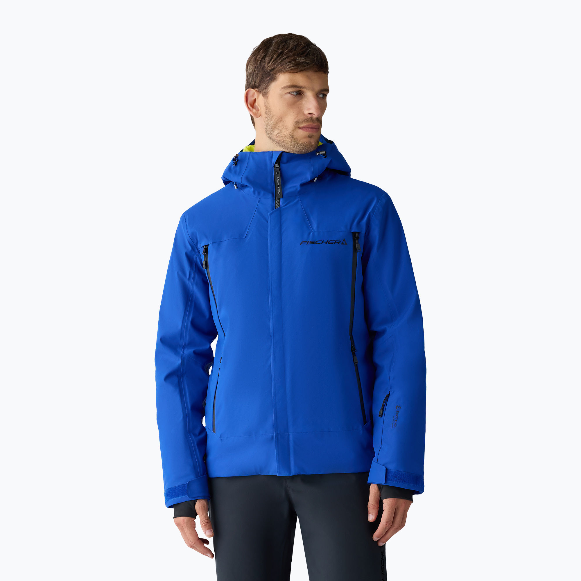 Мъжко скиорско яке Fischer Rush Jacket royal blue