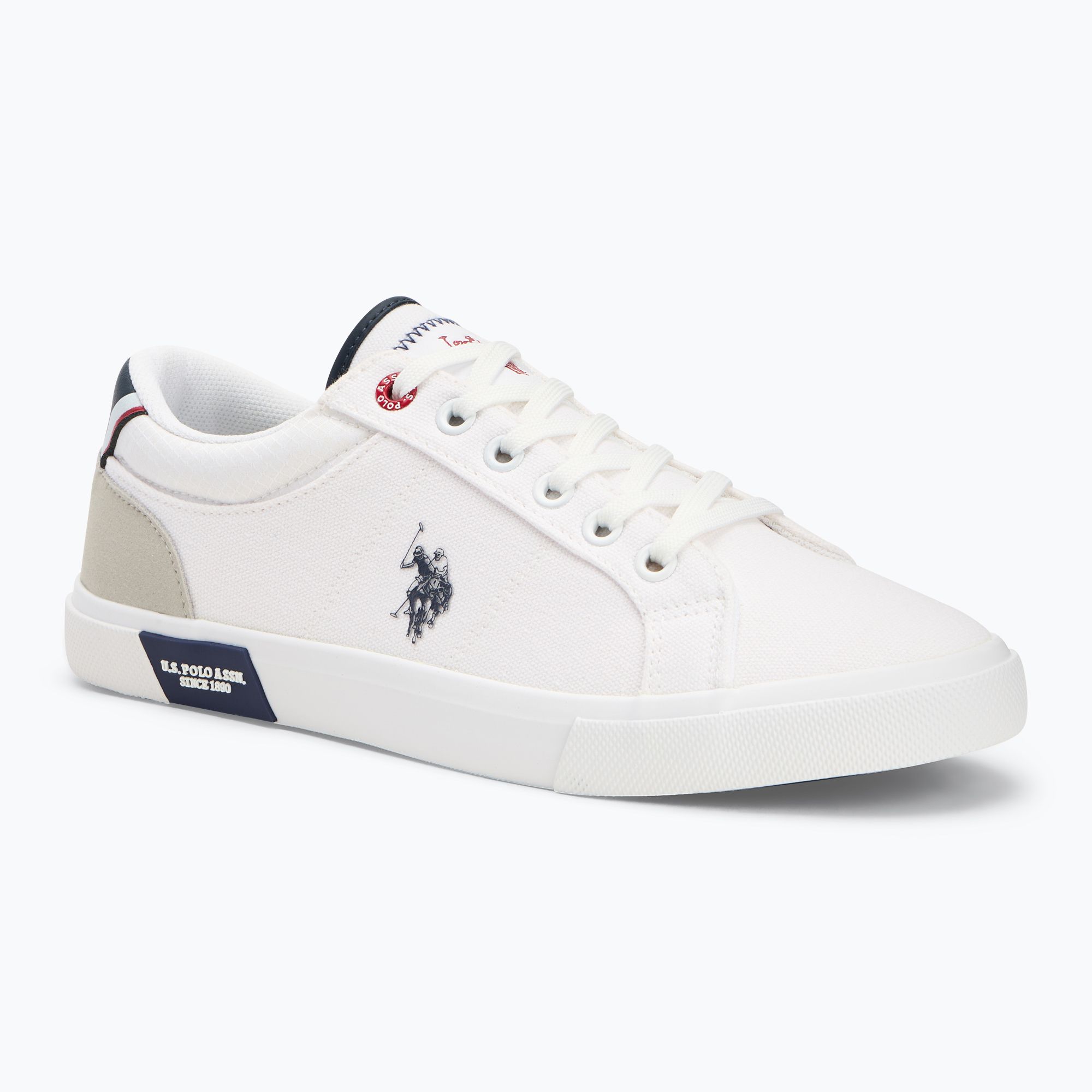Buty męskie U.S. Polo Assn. BASTER001B white 