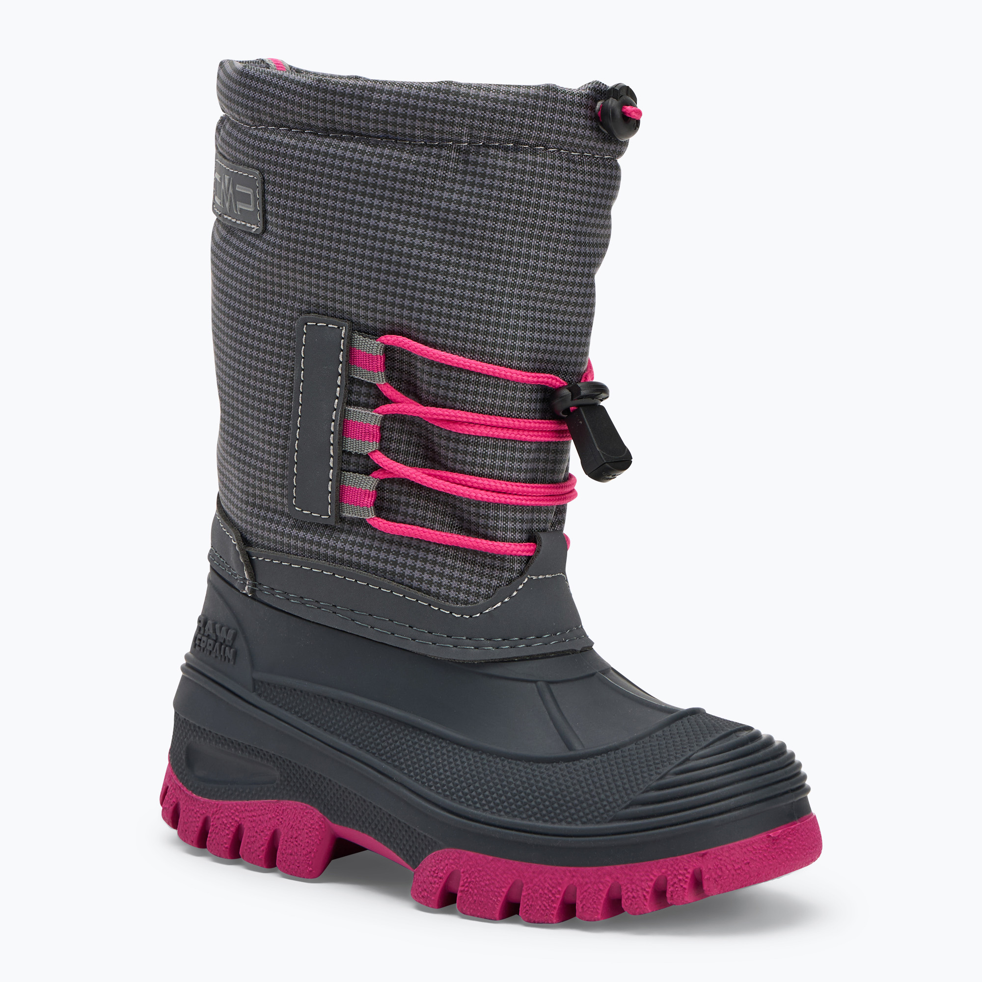 Śniegowce dziecięce CMP Ahto Snowboots Wp asphalt 