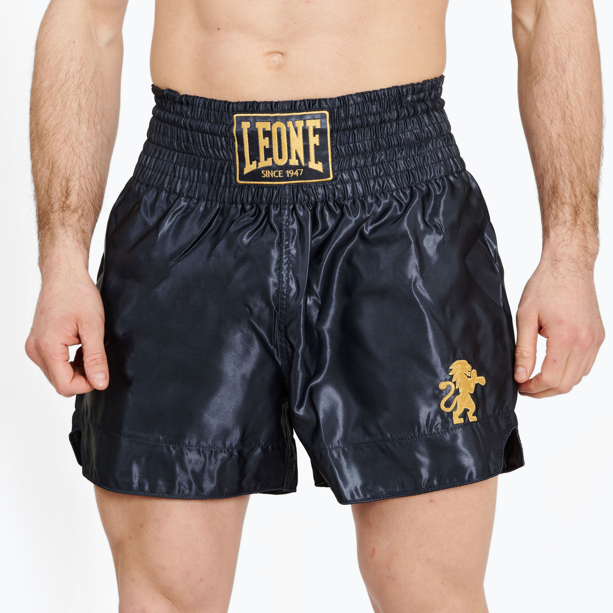 Spodenki bokserskie męskie LEONE 1947 Basic 2 blue 