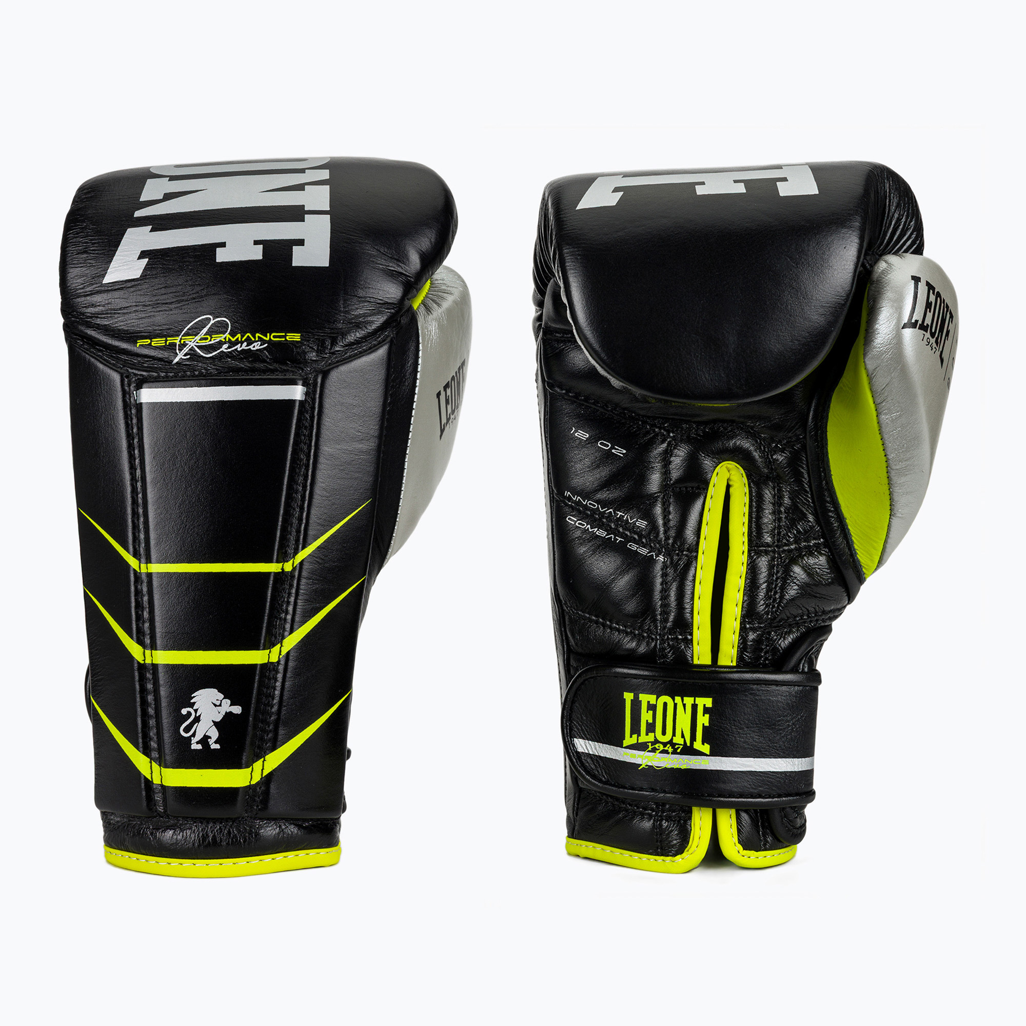 Boxerské rukavice LEONE 1947 Revo Performance Fluo black
