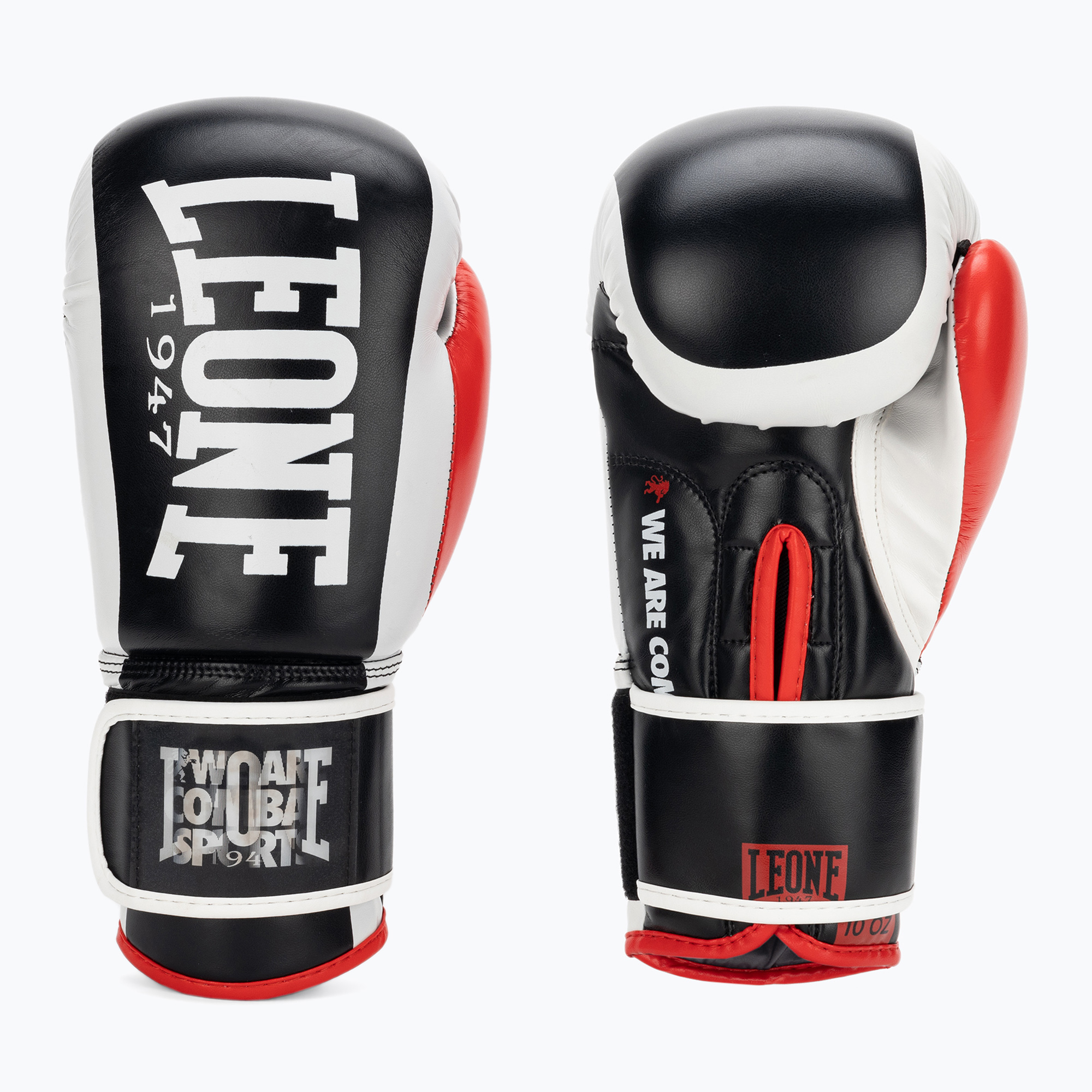 Rękawice bokserskie LEONE 1947 Logo Wacs Boxing nero/black 