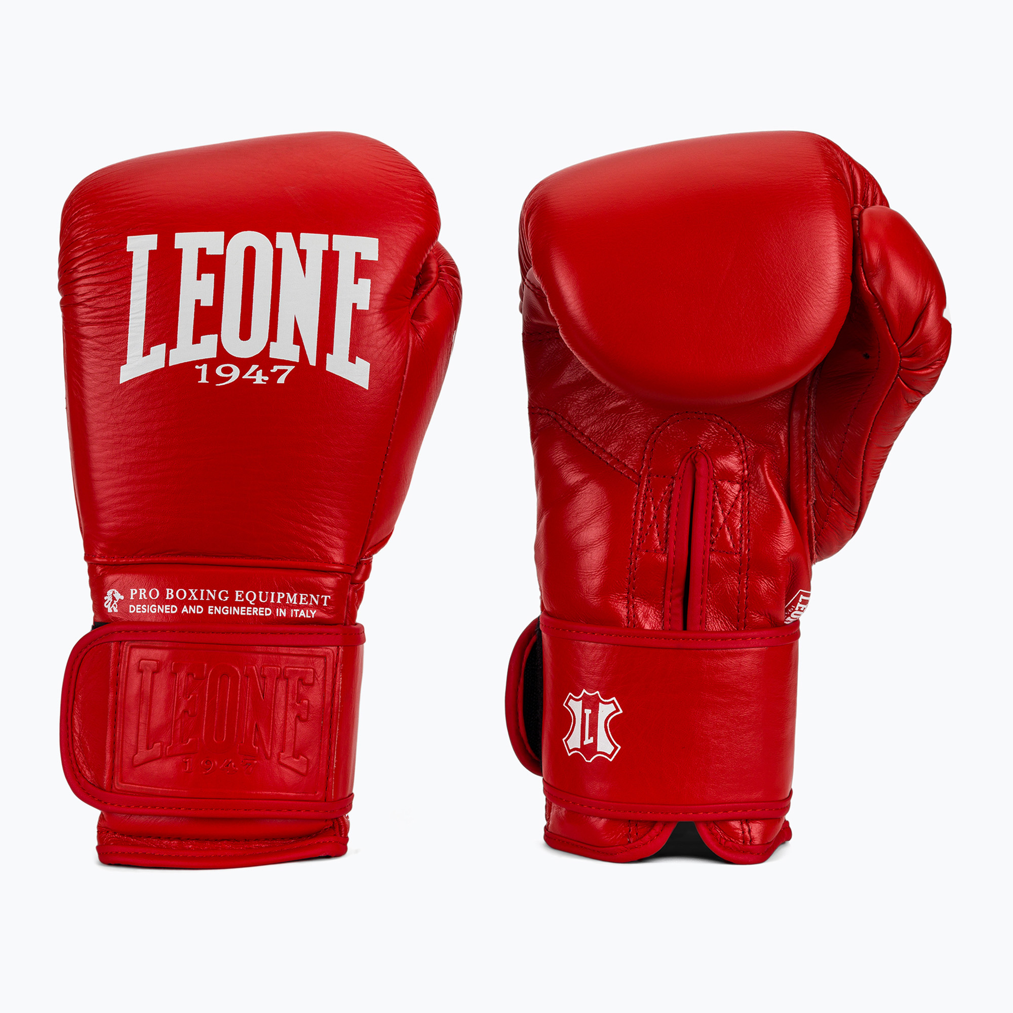 Boxerské rukavice LEONE 1947 The Greatest red