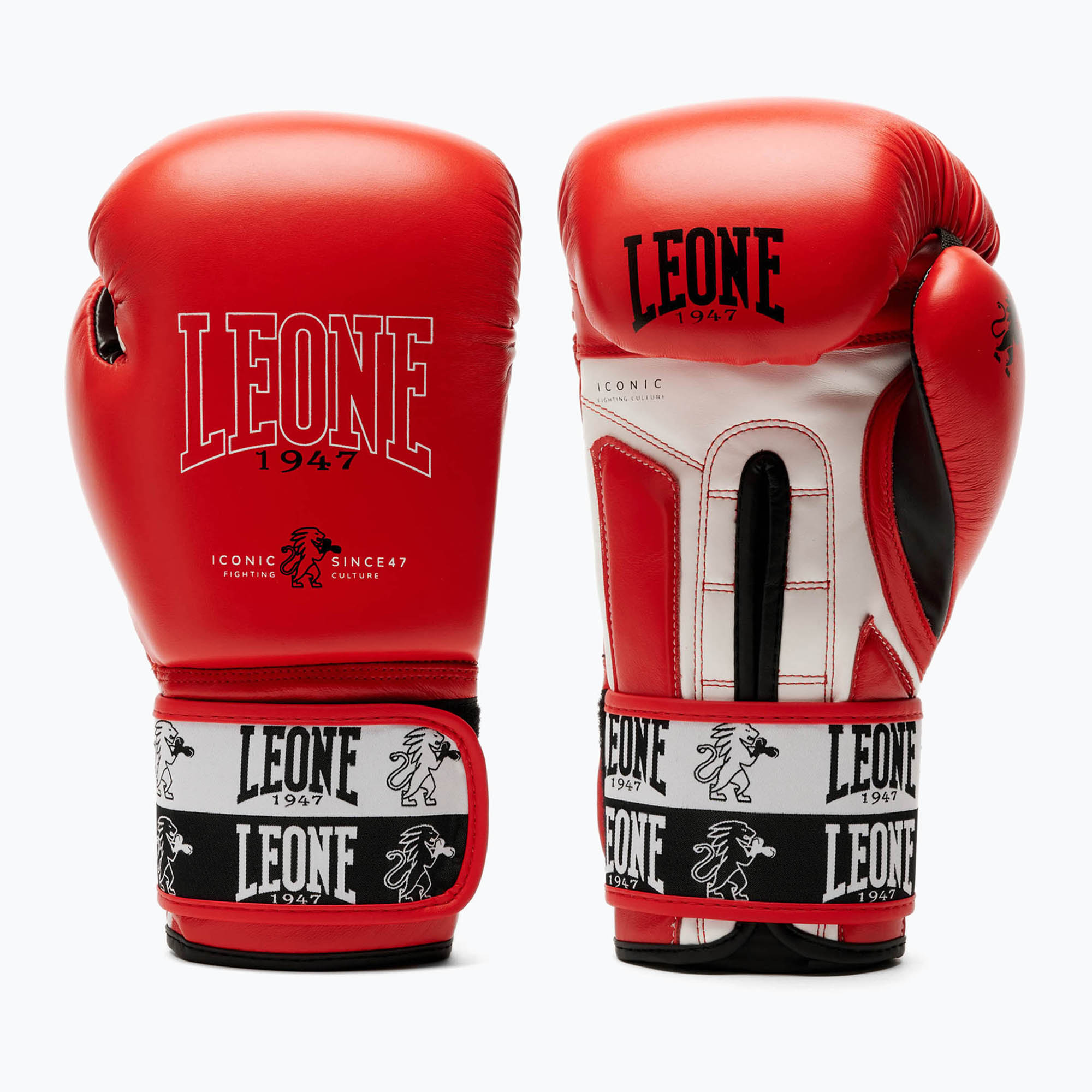Rękawice bokserskie LEONE 1947 Iconic red 