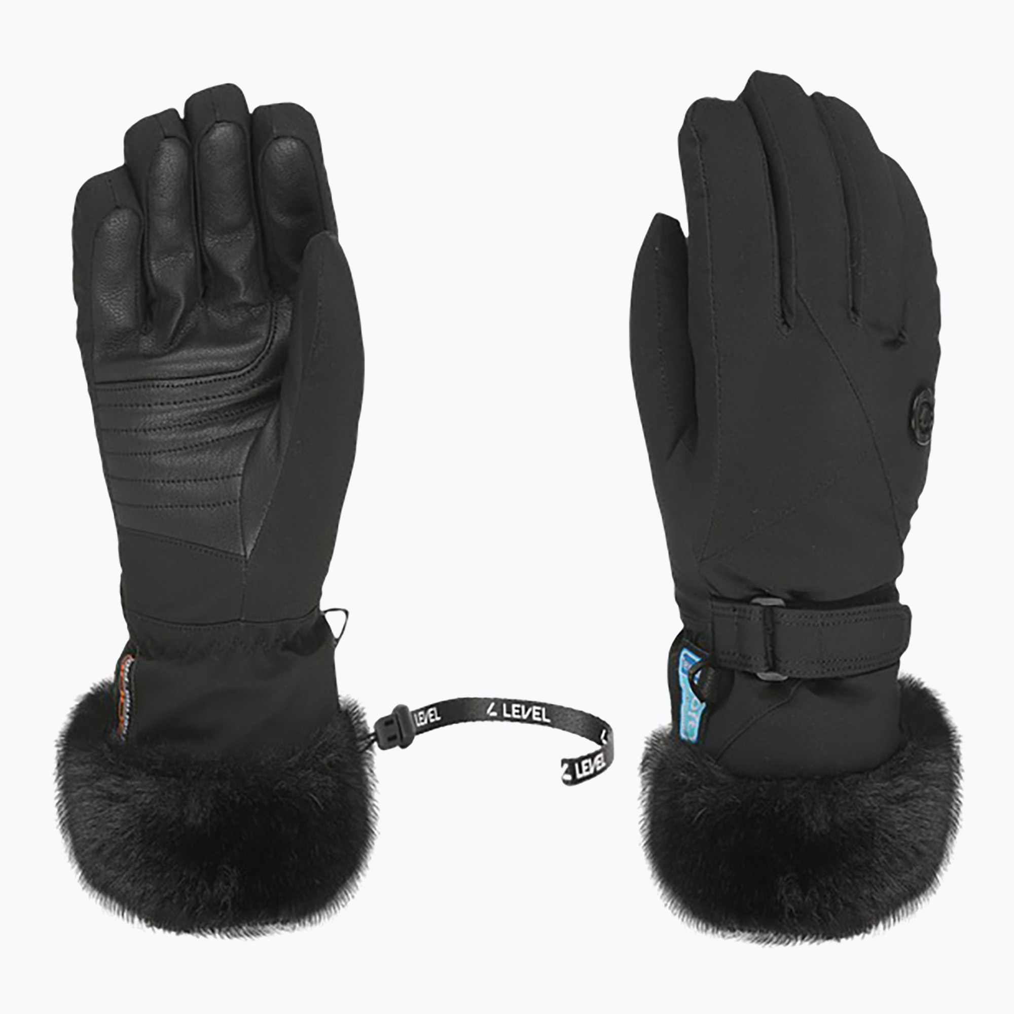 Дамски скиорски ръкавици Level Jolie W pk black