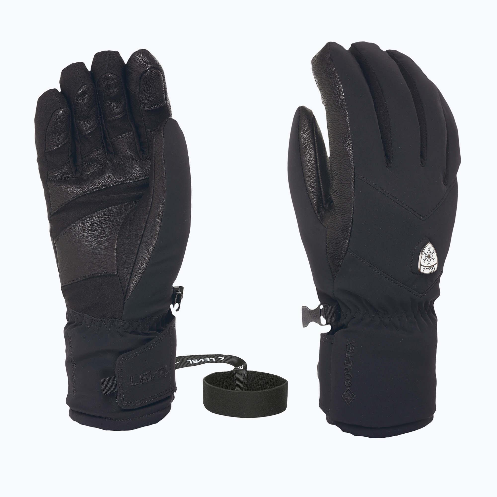 Rękawice narciarskie damskie Level I-Super Radiator W Gore-Tex black | WYSYŁKA W 24H | 30 DNI NA ZWROT