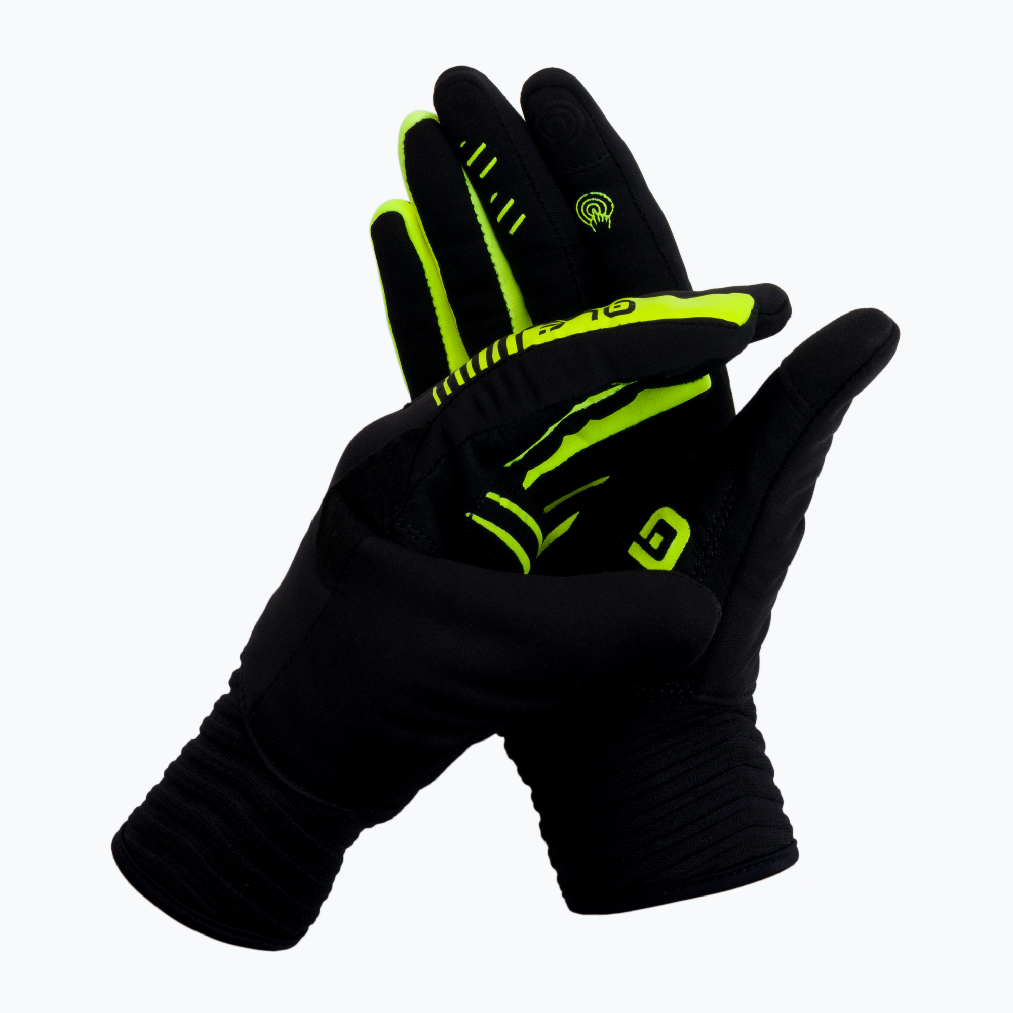 Pánske cyklistické rukavice Alé Windprotection čierne L21047540 (Windprotection L21047540)