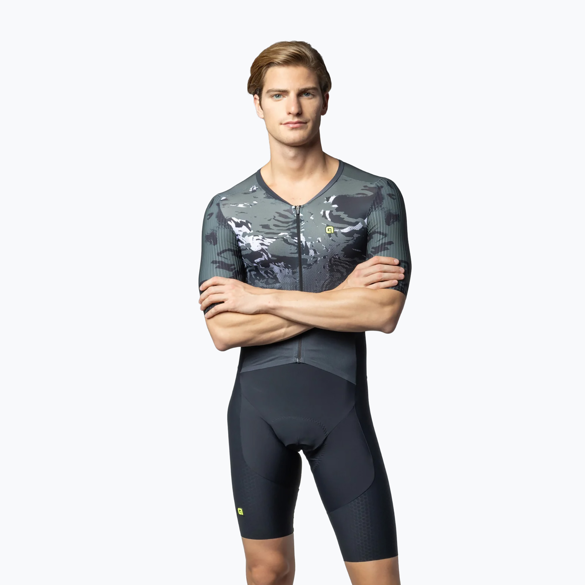 Tuta da ciclismo da uomo Alé Hive 2.0 grigio (L) (Hive 2.0 L24084403)