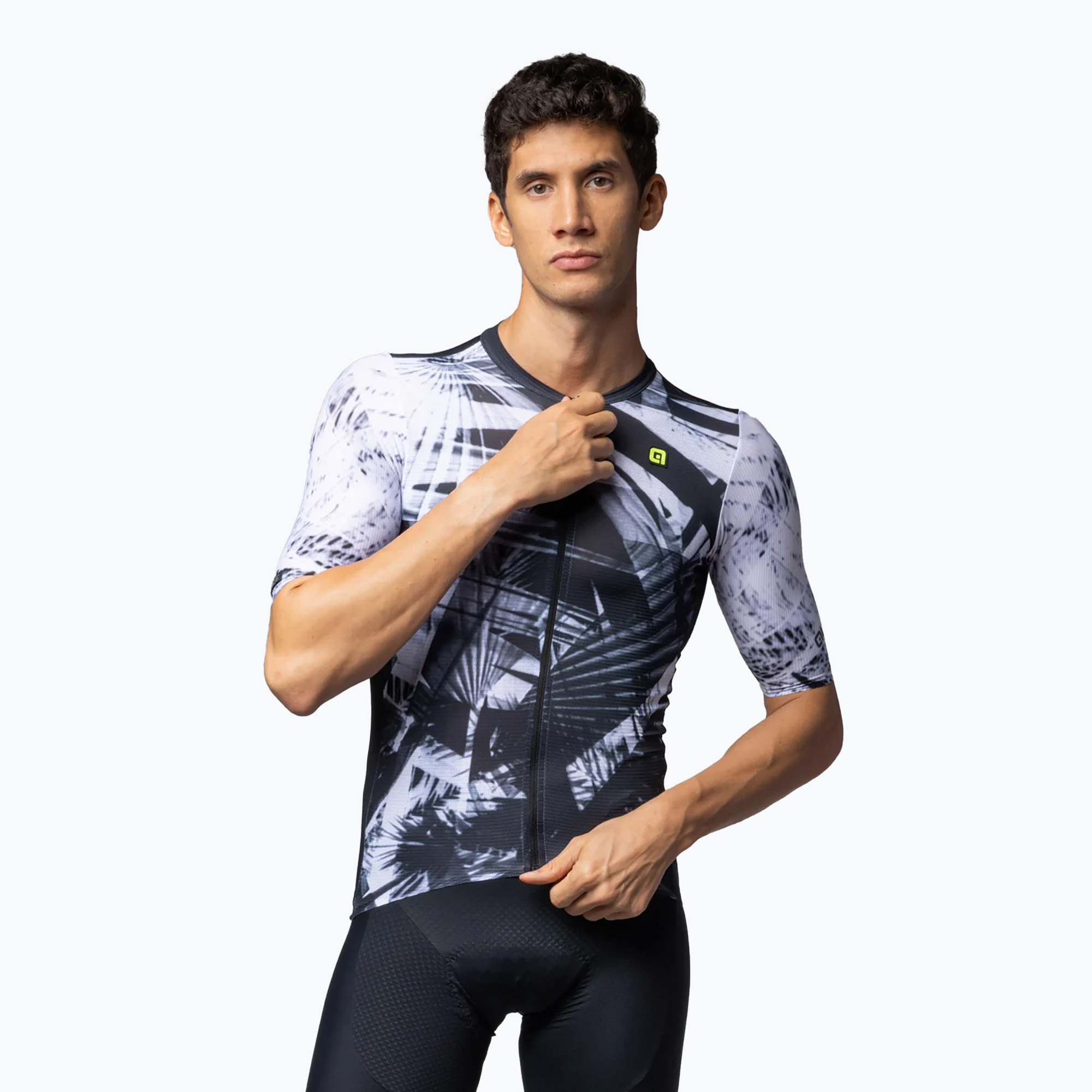Pánsky cyklistický dres Alé Palm black (Palm L25055401)