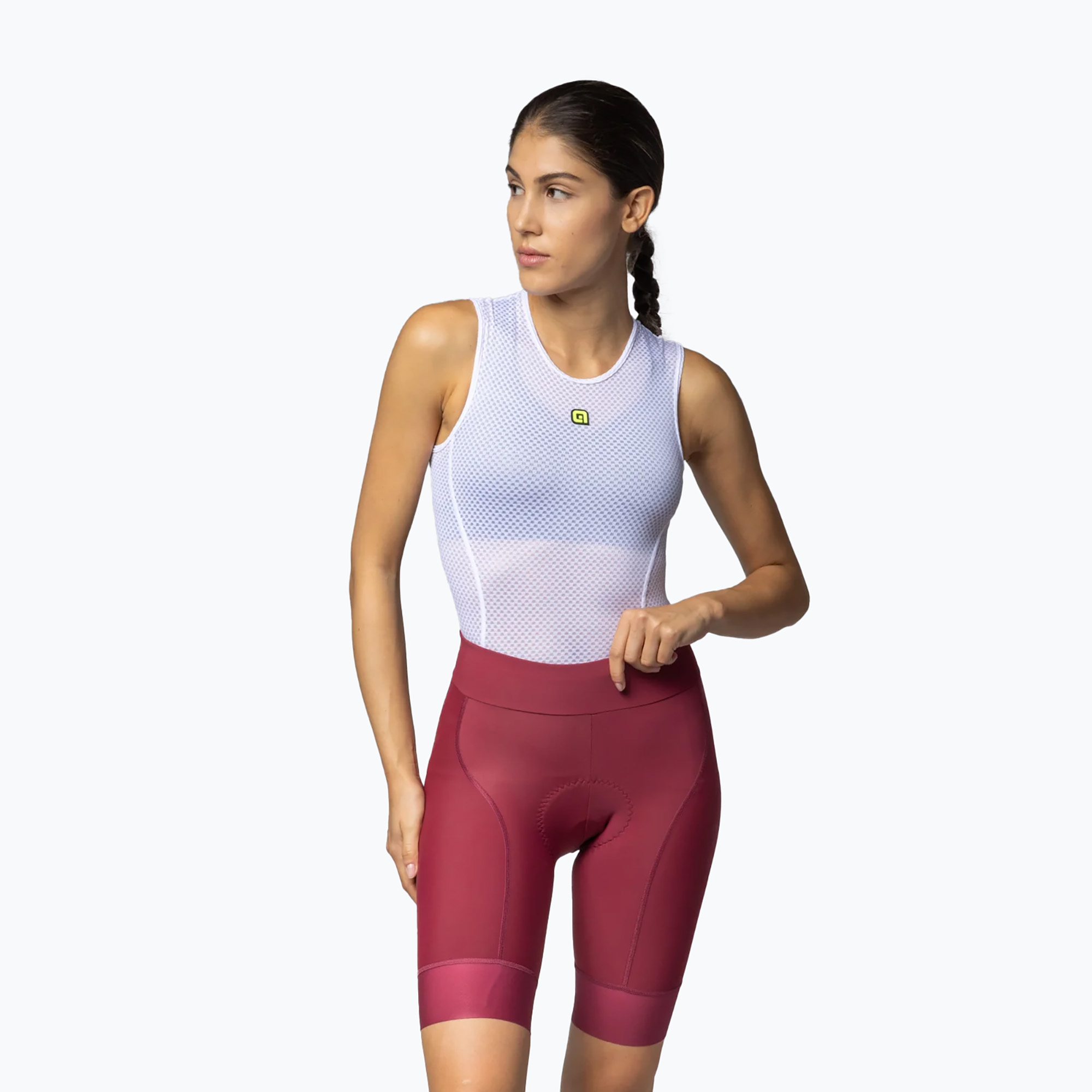 Pantaloni scurți de ciclism pentru femei Alé Magic Colour bossa nova