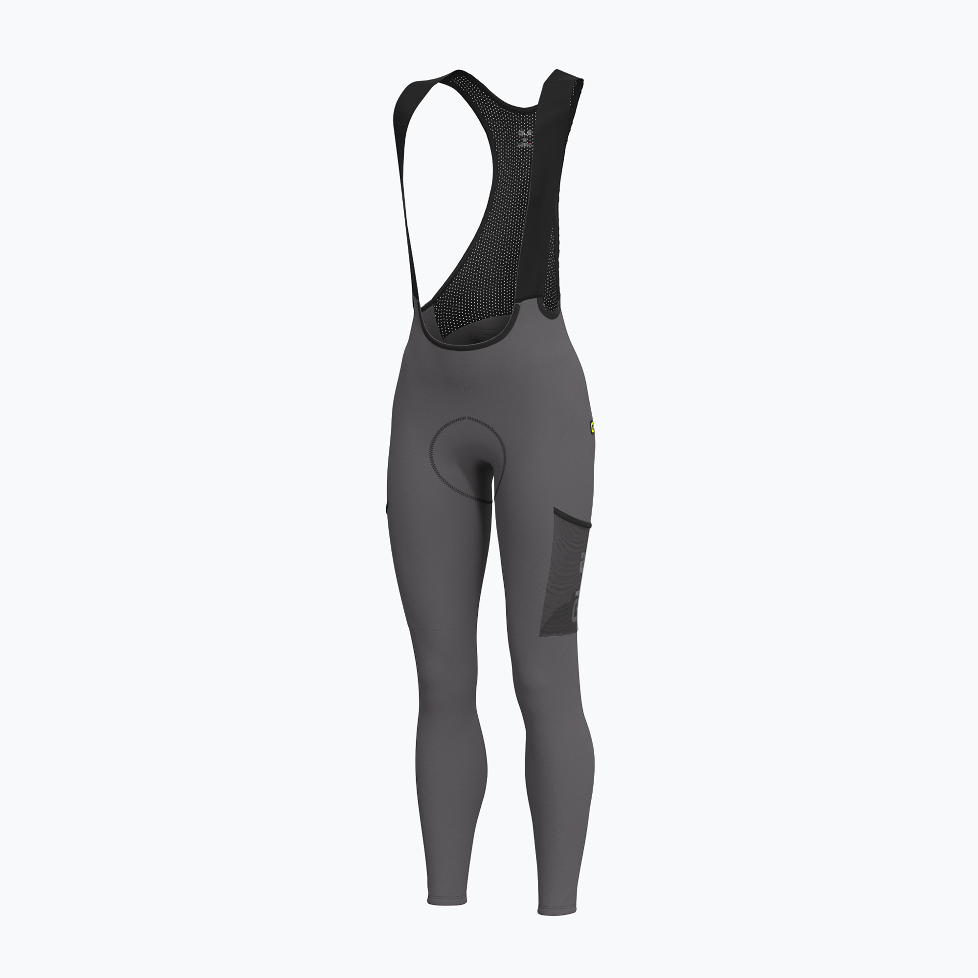 Дамски колоездачни панталони Alé Stones Cargo 2.0 Bibtights acciaio/steel