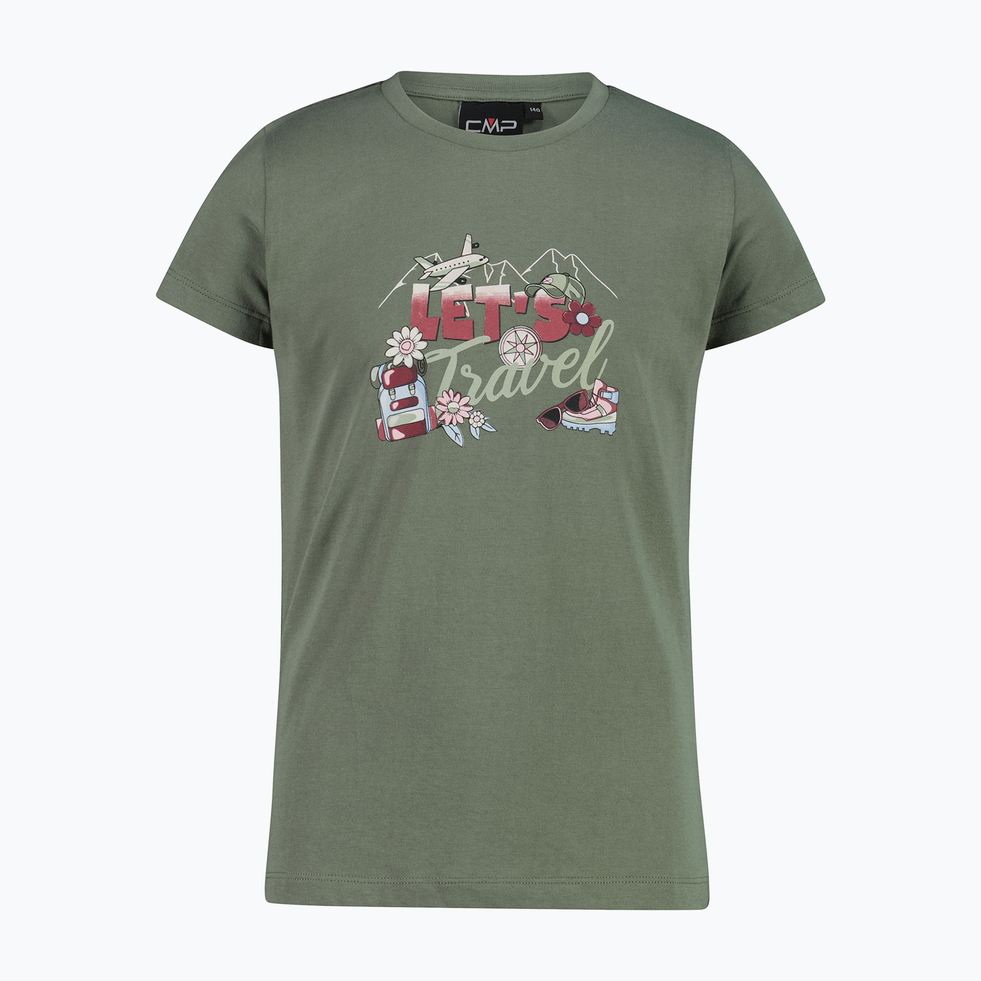 Детска тениска CMP 34F7865 avocado