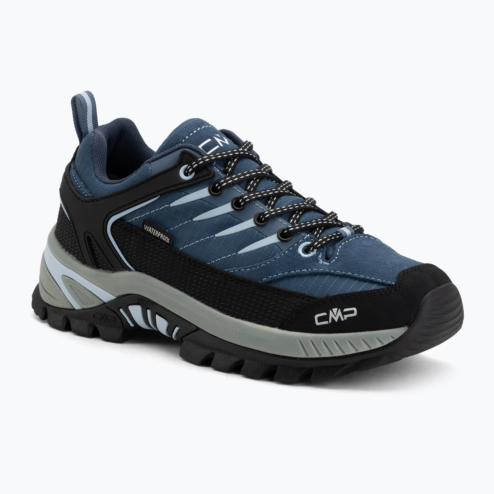 Дамски туристически обувки CMP Rigel 2.0 Low Waterproof space/sky blue