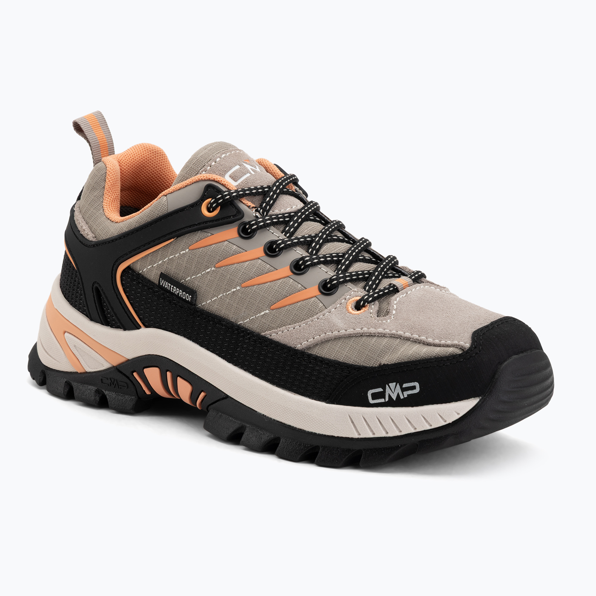 Дамски туристически обувки CMP Rigel 2.0 Low Waterproof sand/salmon