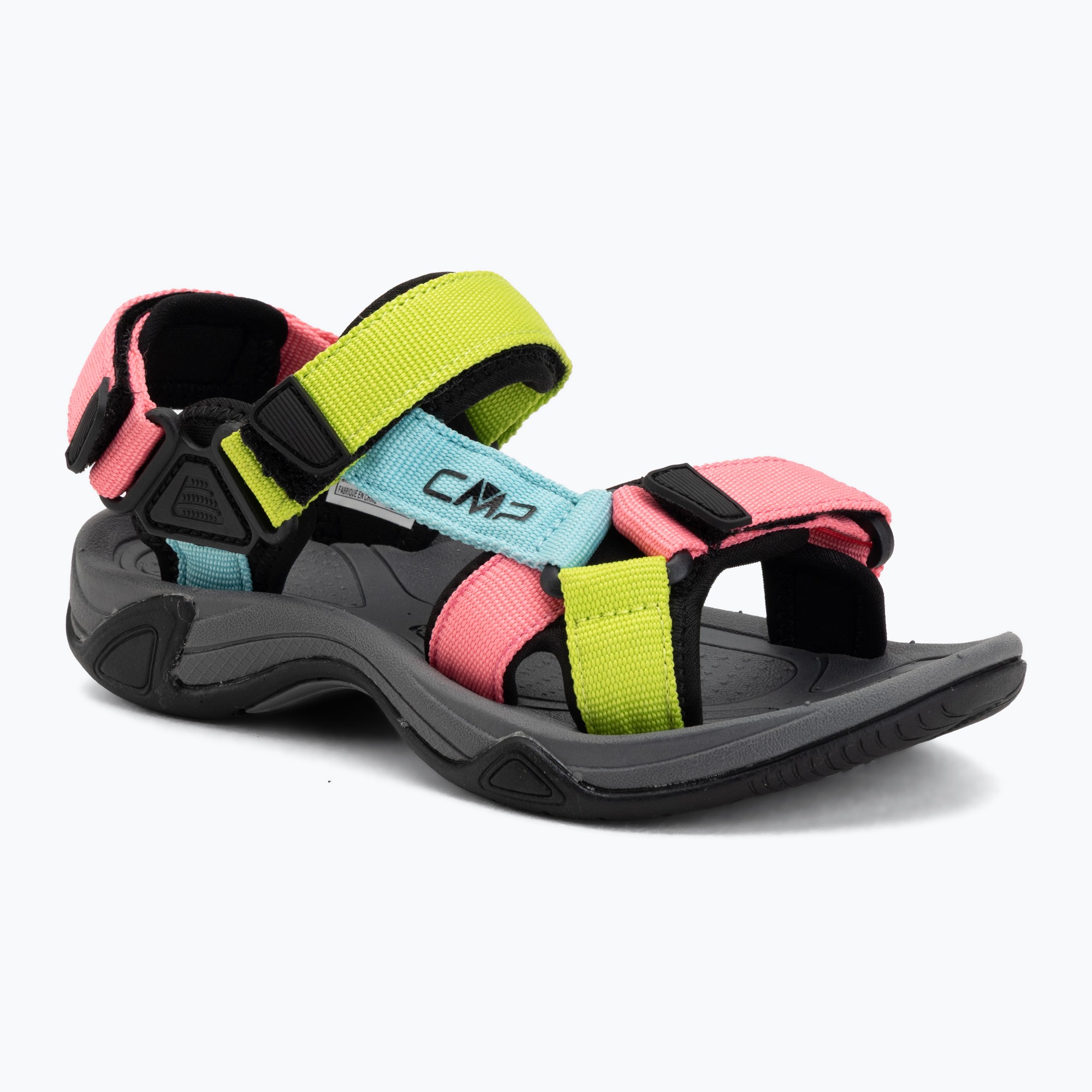 Sandały dziecięce CMP Hamal lagoon/pink fluo/acido