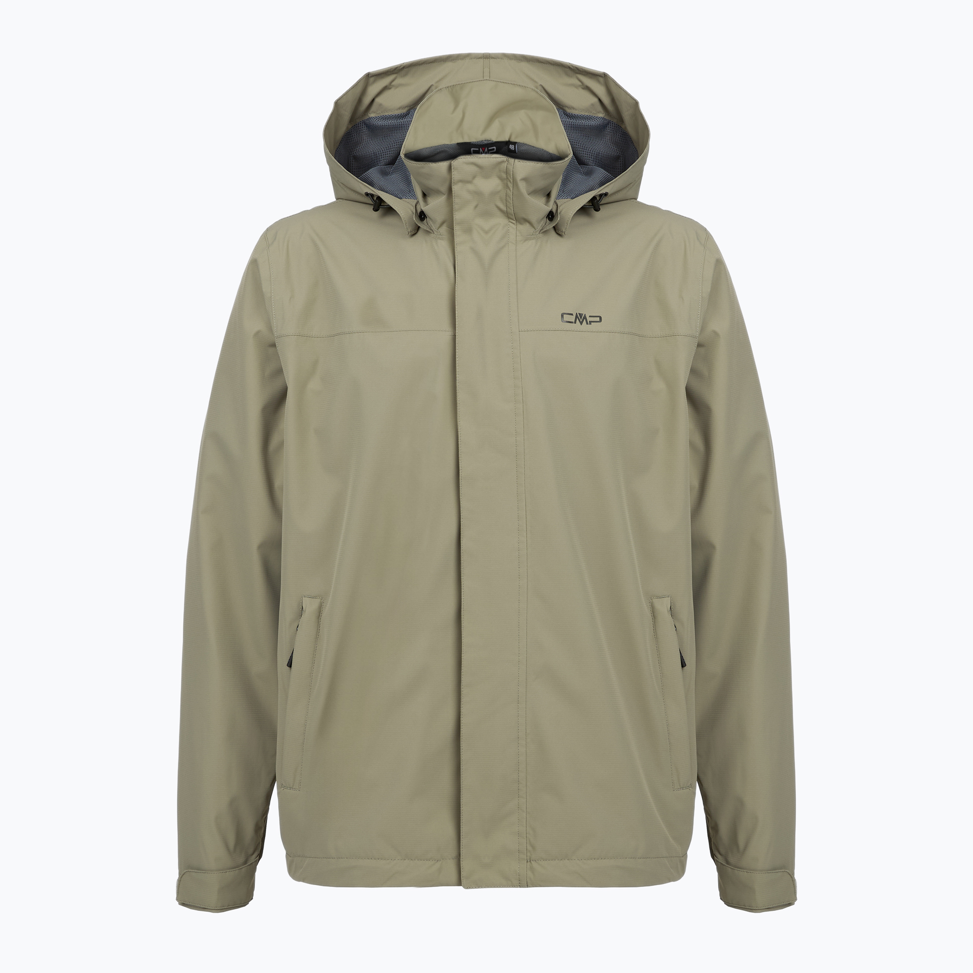 Kurtka przeciwdeszczowa męska CMP 39X7367 Snaps Hood sage 