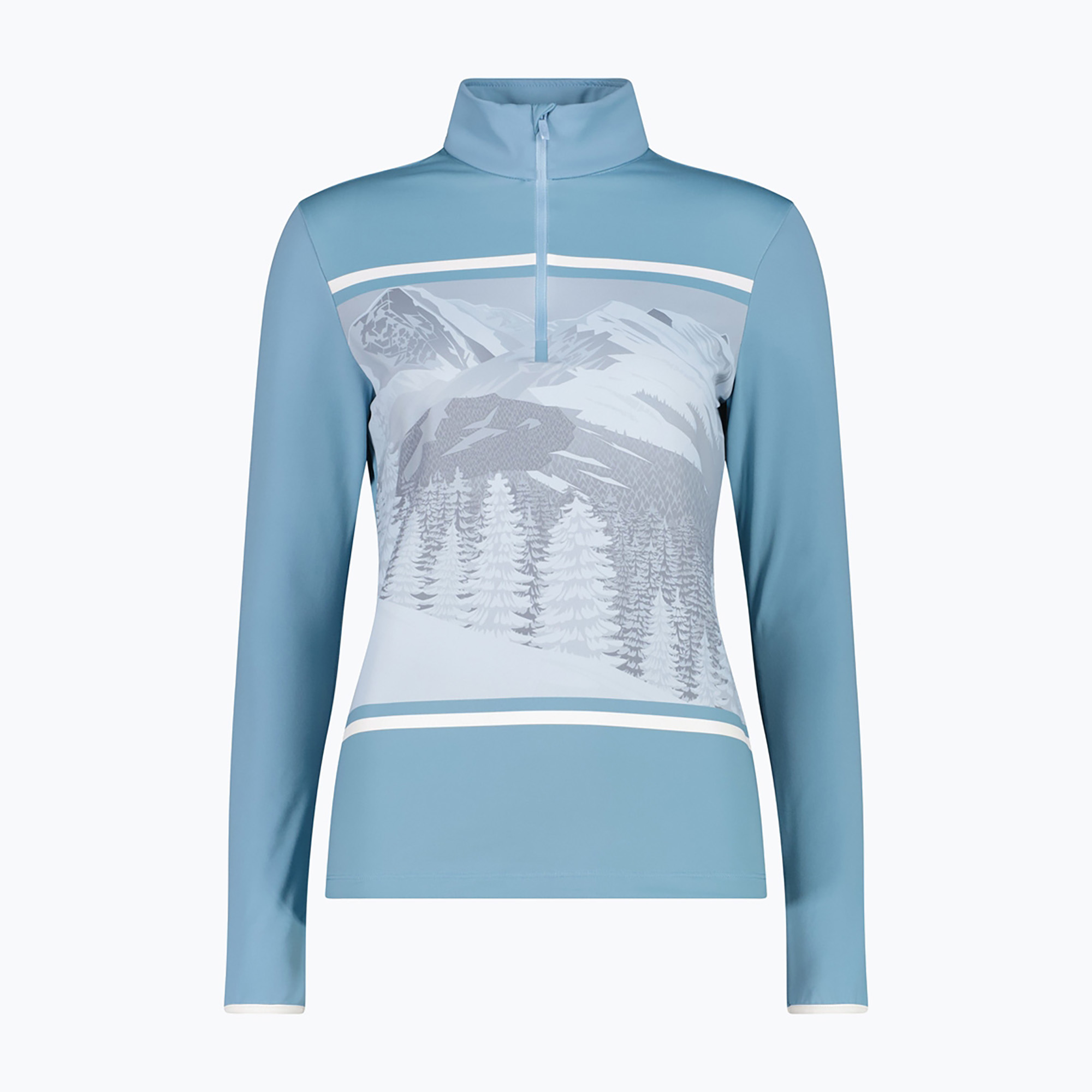 Дамски скиорски суитшърт CMP 36L1736 cool blue