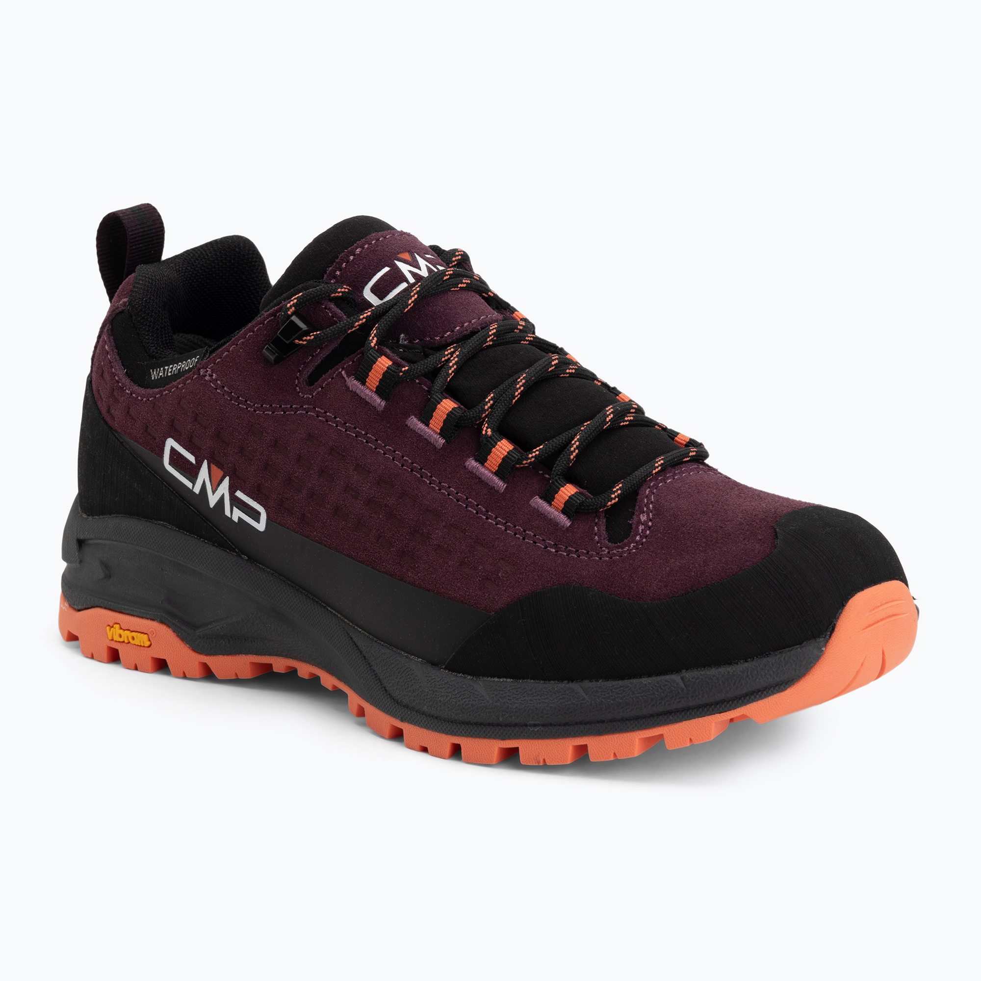 Încălțăminte de trekking pentru femei CMP Vertyx Low Waterproof blackberry/marigold