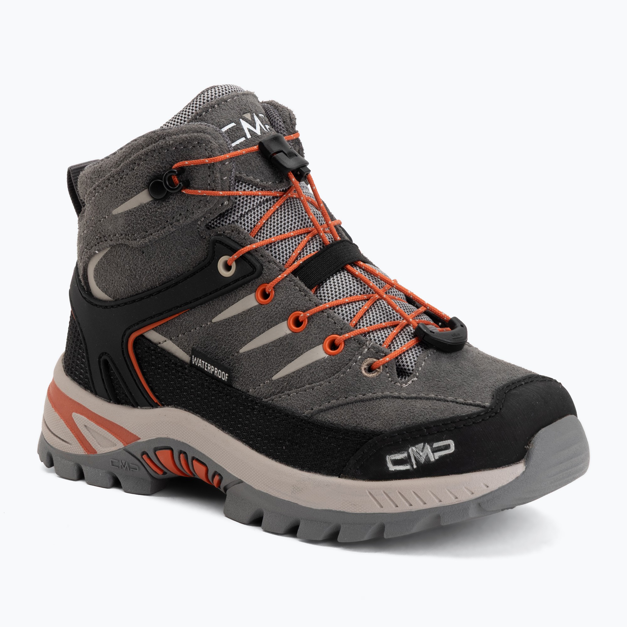 Детски обувки за трекинг CMP Rigel 2.0 Mid Waterproof grey/brick
