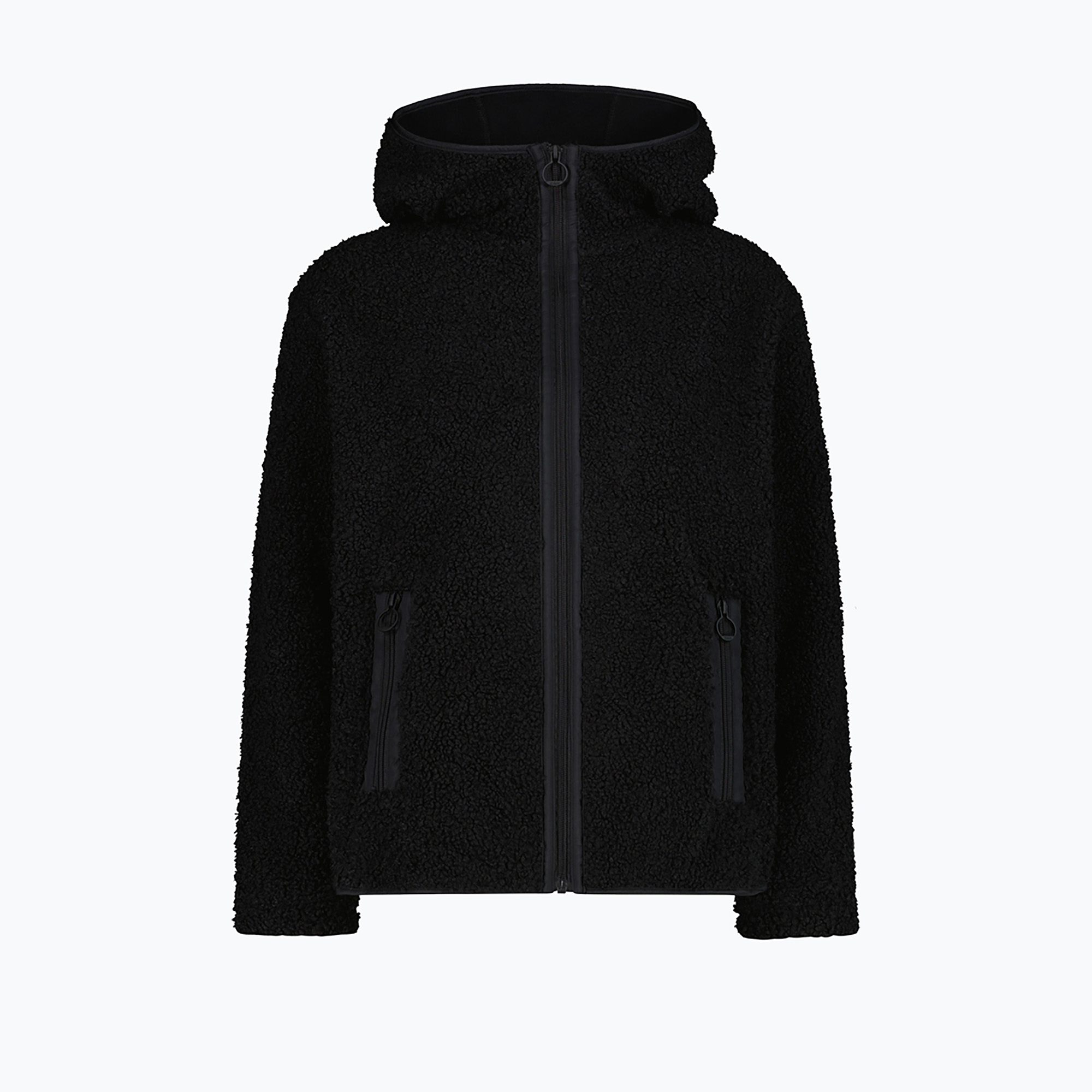 Palton pentru femei CMP 36P2916 Long Teddy nero