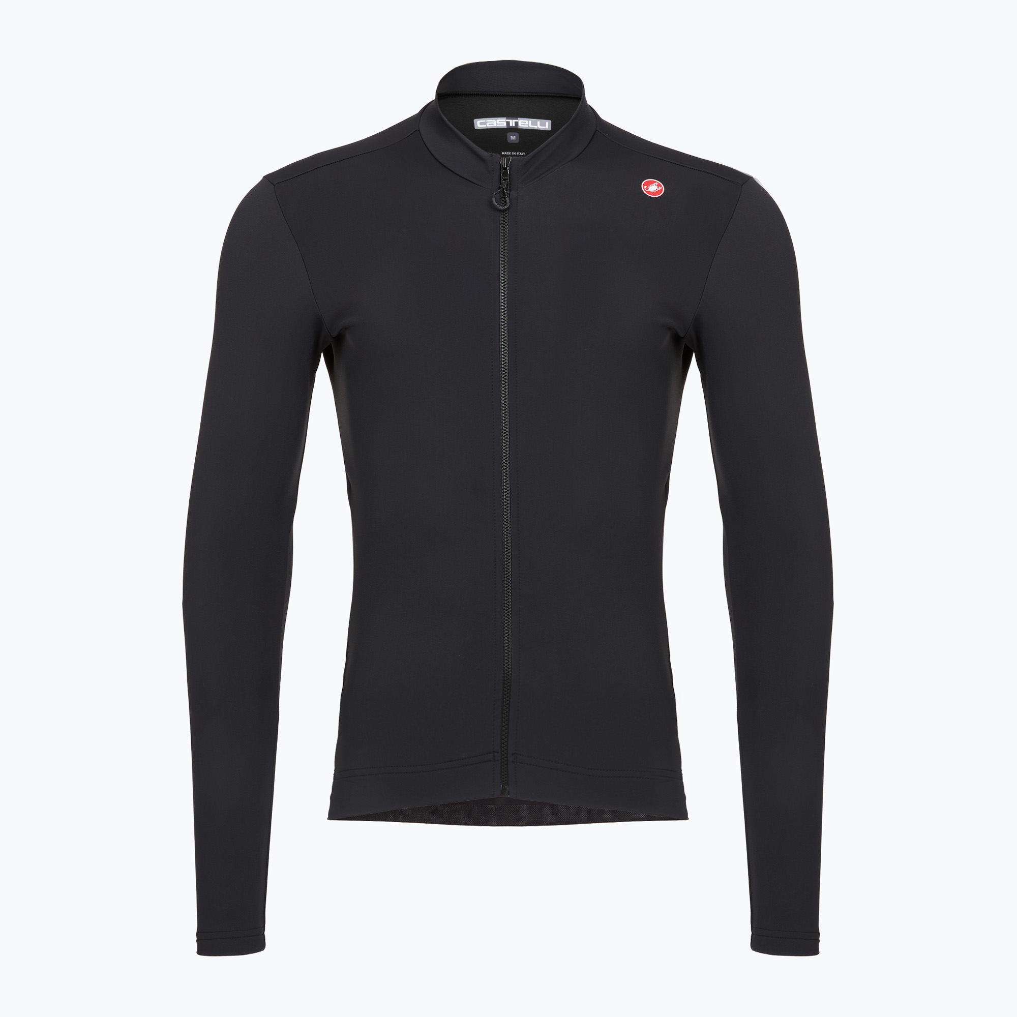 Мъжки суитшърт за колоездене Castelli Espresso Thermal light black