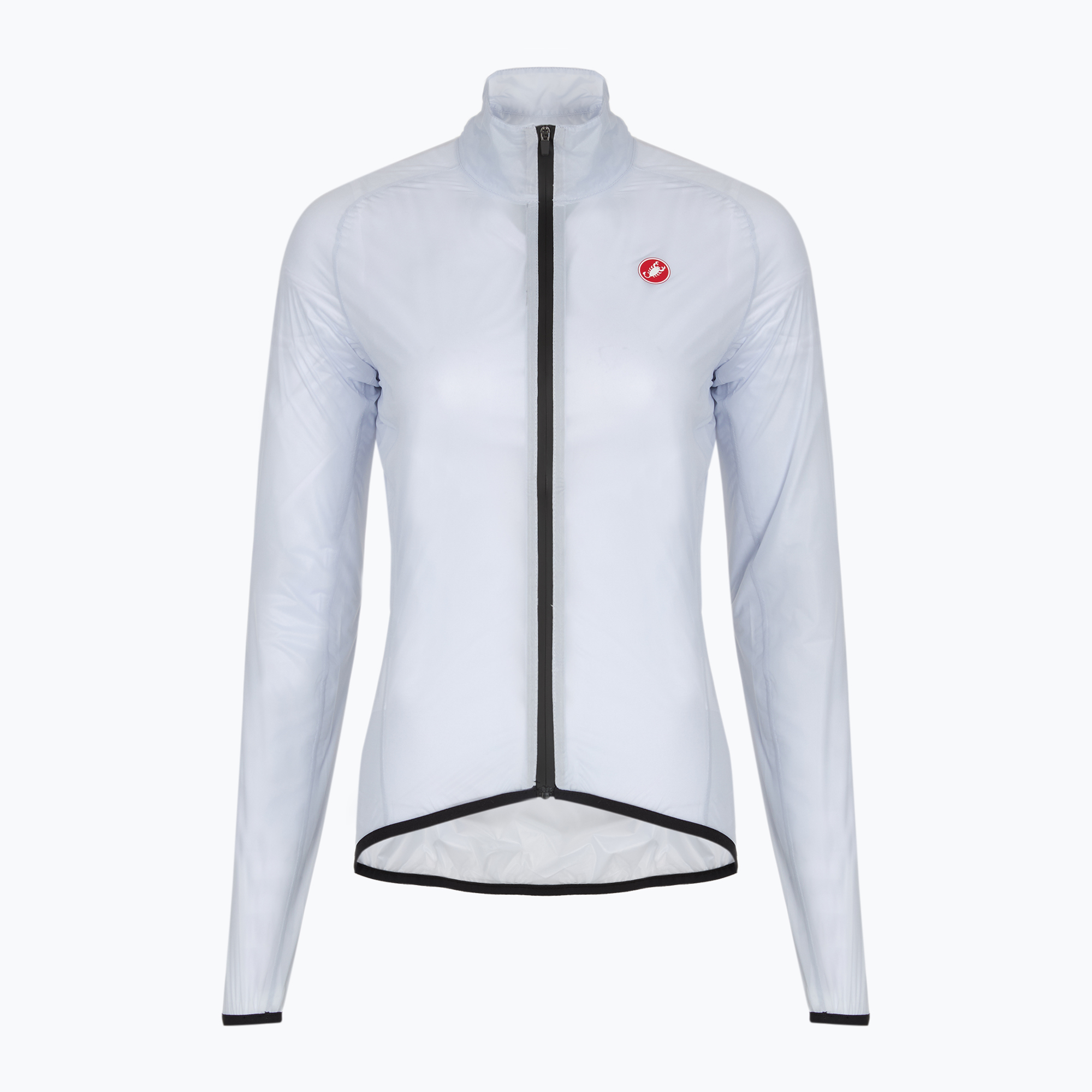 Дамско яке за колоездене Castelli Squall Shell W silver grey/black