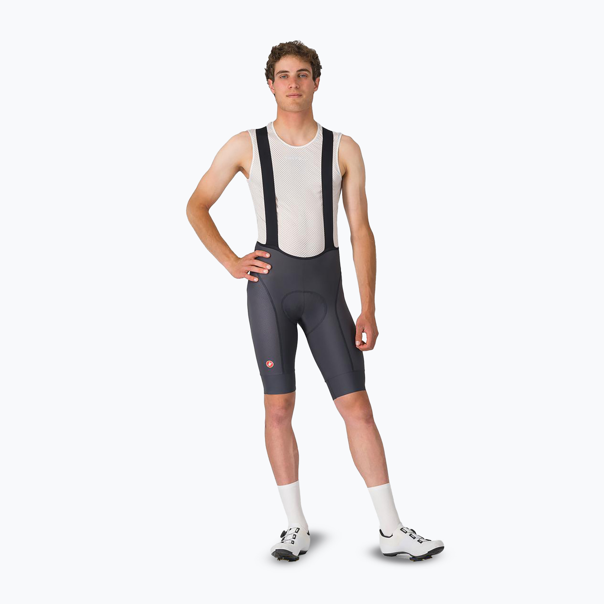Pantaloncini da ciclismo Castelli Competizione 2 grigio scuro da uomo (L) (Competizione 2 4525004_030_CAS)