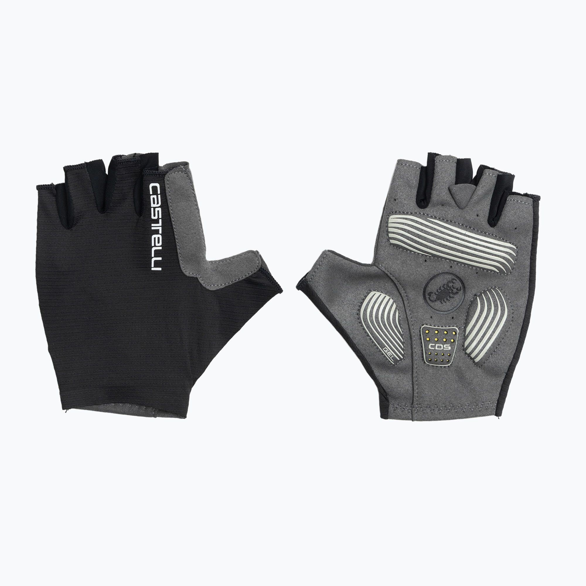 Дамски ръкавици за колоездене Castelli Espresso light black