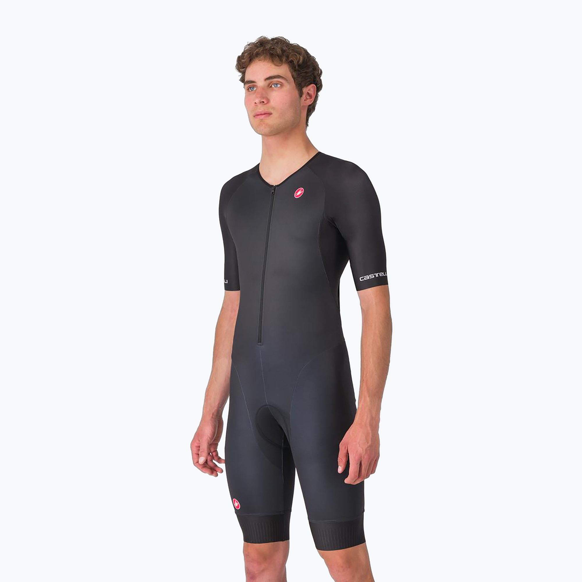 Мъжки костюм за колоездене Castelli Core Tri black