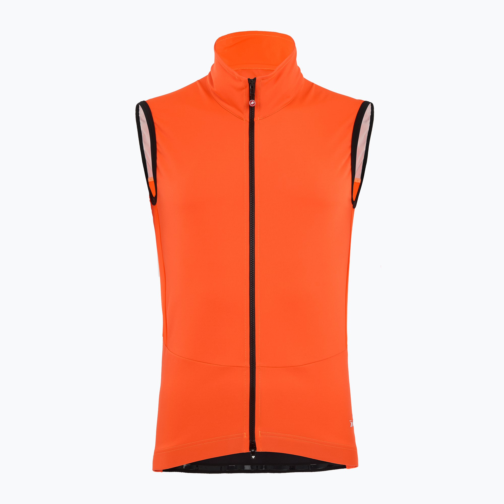 Мъжка жилетка за колоездене Castelli Perfetto Air brilliant orange