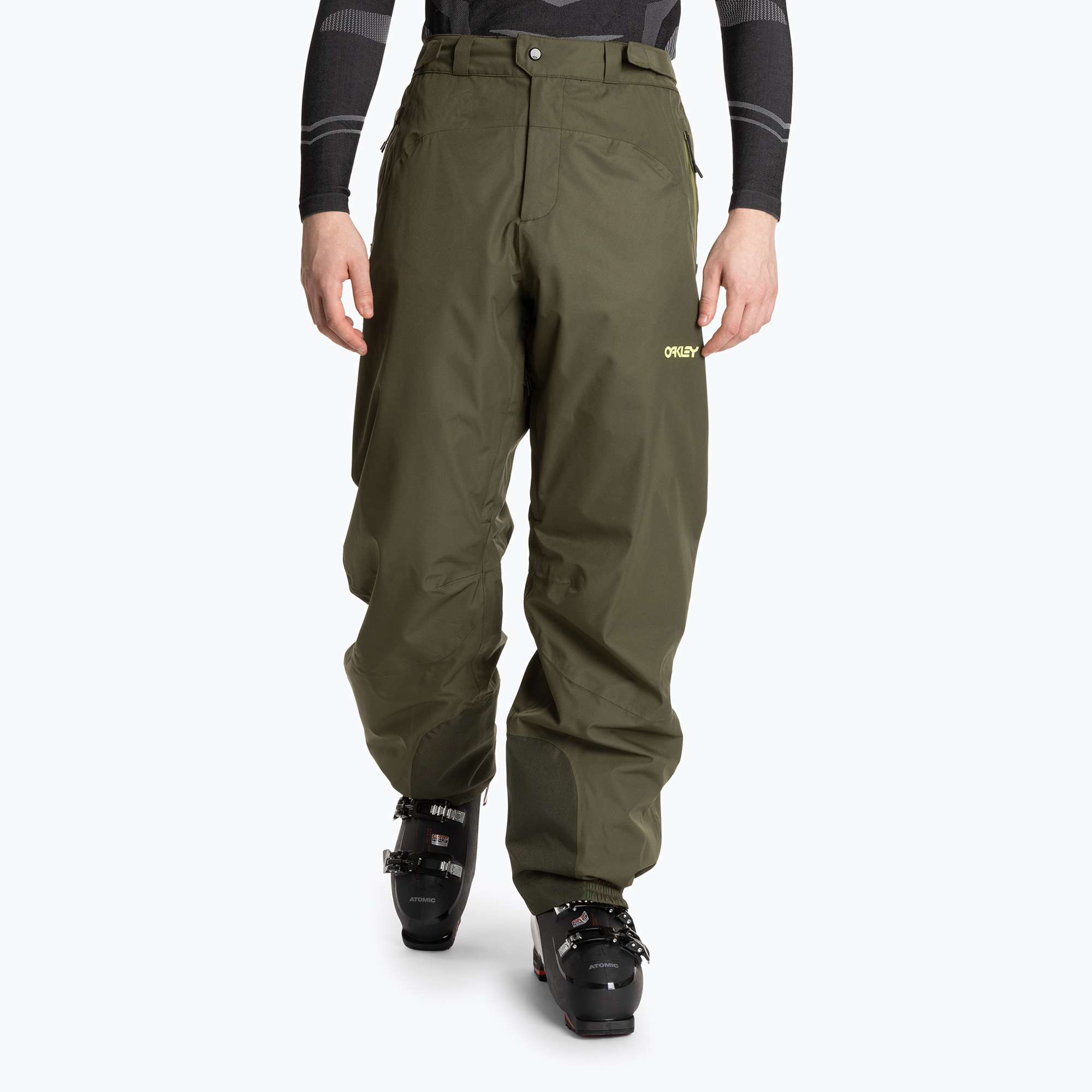 Férfi sínadrág Oakley Tc Camber Rc Shell Pant new dark brush (Tc Camber Rc Shell Pant FOA406102)