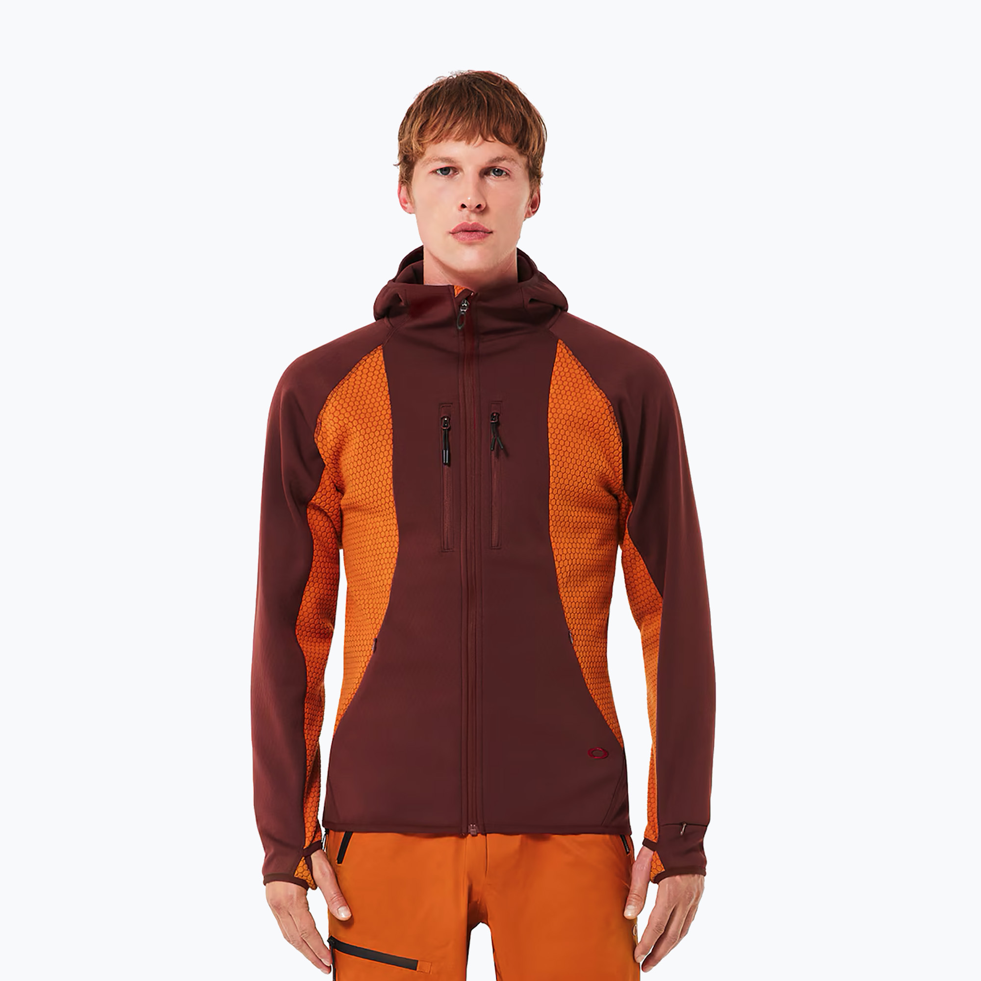 Мъжки суитшърт за сноуборд Oakley Drift Tech Fleece Hoodie grenache