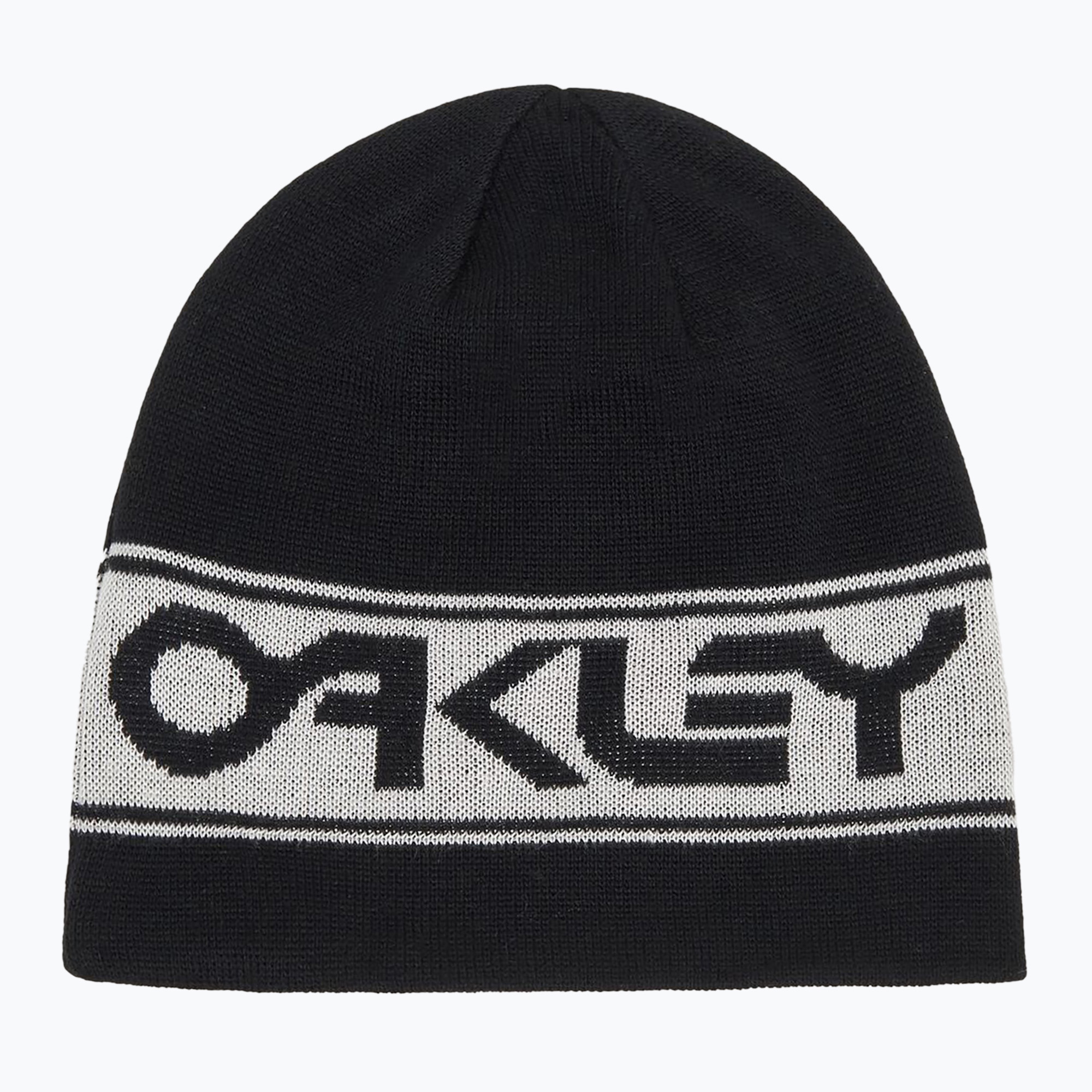 Зимна шапка Oakley TNP Reversible blackout/white